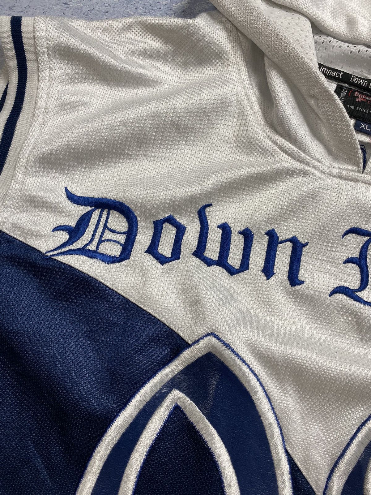 Japanese Brand × Vintage Vintage Down Impact #08 Y2K Drill Style Sleeveless Size US XL / EU 56 / 4 - 7 Thumbnail