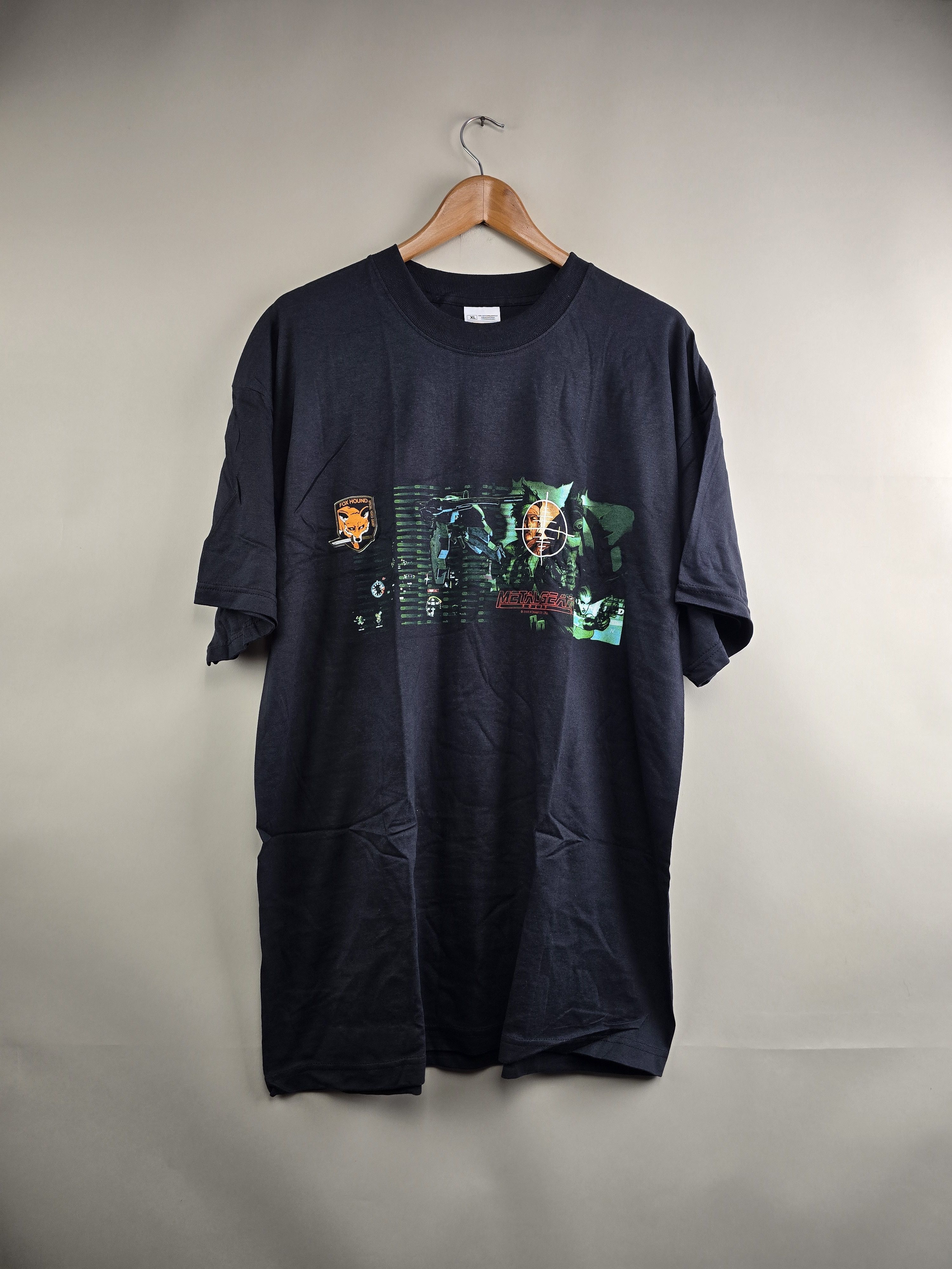 Anime × Microsoft × Vintage 2000 Konami Metal Gear Solid Gaming Anime tee XL 24" 32" Size US XL / EU 56 / 4 - 1 Thumbnail