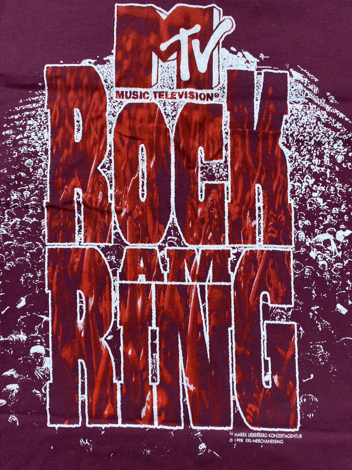 Mtv × Vintage Very Rare Vintage MTV Rock Am Ring Festival 1998 Size US XL / EU 56 / 4 - 4 Thumbnail