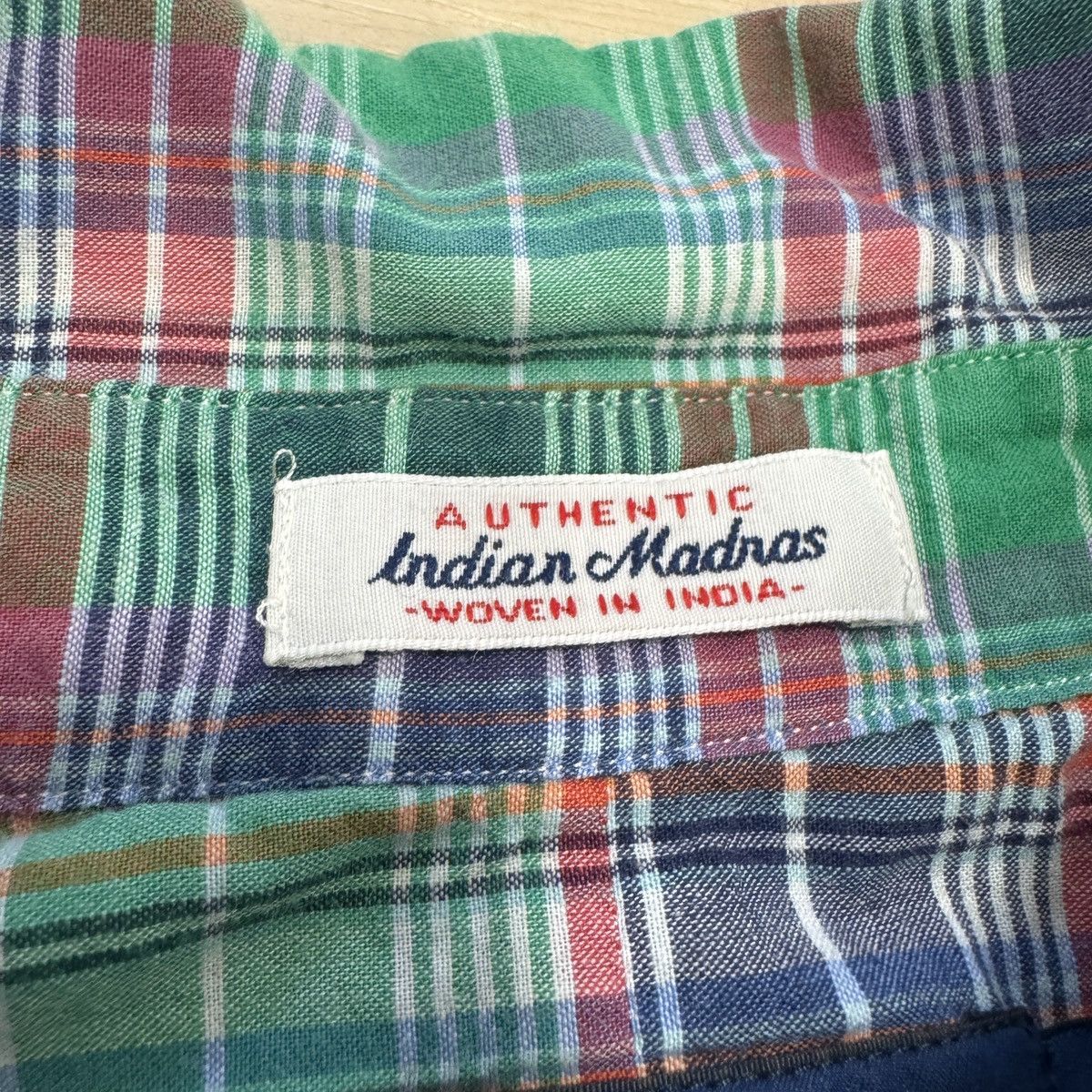Polo Ralph Lauren Polo Ralph Lauren – Authentic Indian Madras Shirt – Men’s L Size US L / EU 52-54 / 3 - 3 Thumbnail