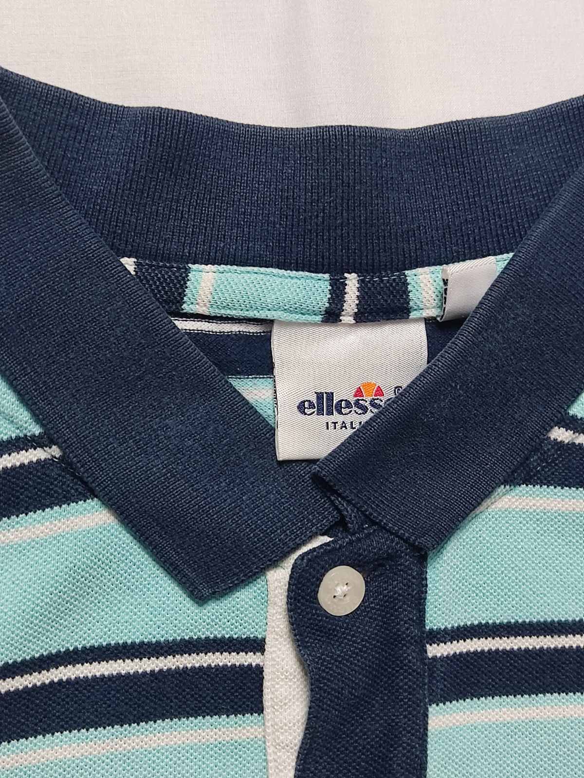 Ellesse Striped polo shirt Size US XL / EU 56 / 4 - 5 Thumbnail