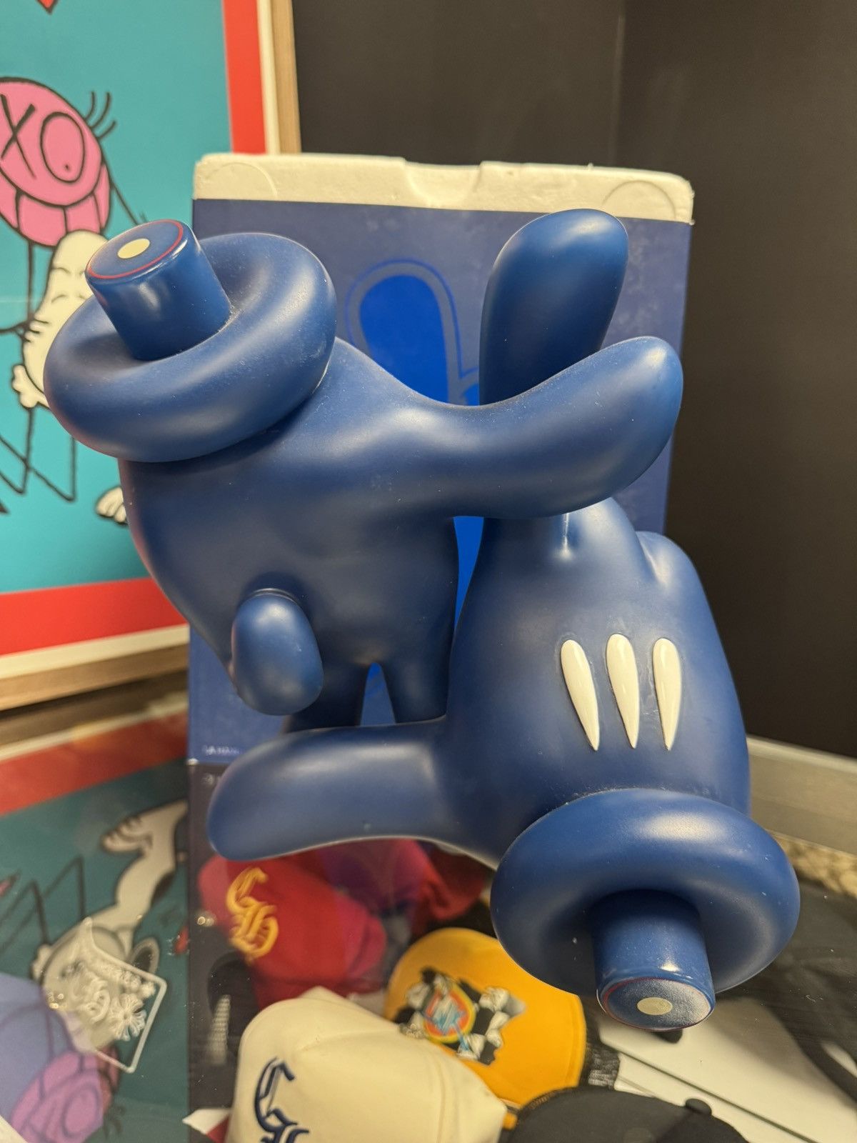 Other Slick OG “LA HANDS” 11” Vinyl Figure Blue Size ONE SIZE - 4 Thumbnail