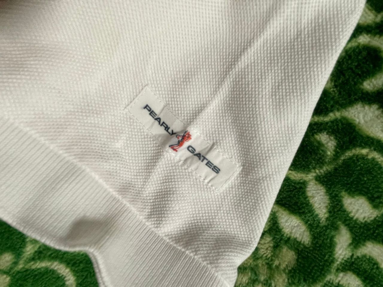 Vintage K5-12 Pearly Gates golf polo single stich vintage made japan Size US L / EU 52-54 / 3 - 16 Thumbnail