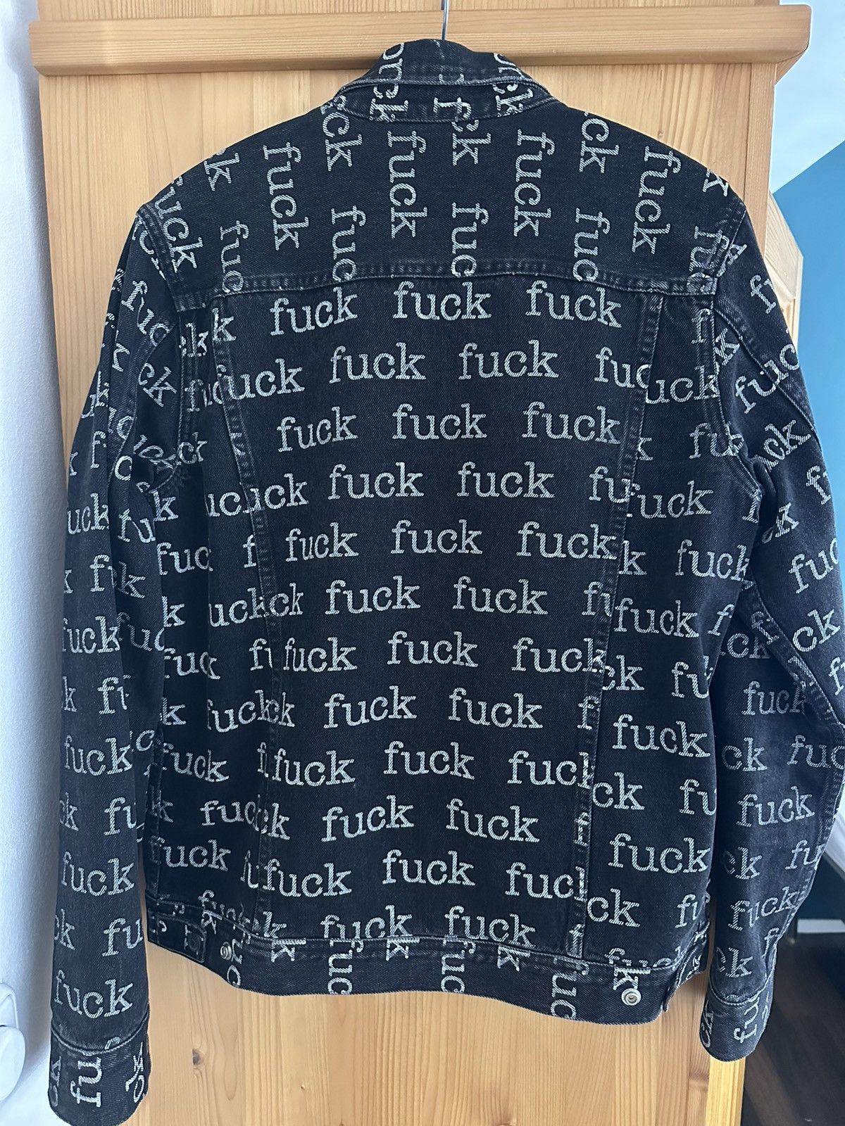 Supreme Supreme Fuck Denim Jacket – SS13 Size US M / EU 48-50 / 2 - 3 Thumbnail