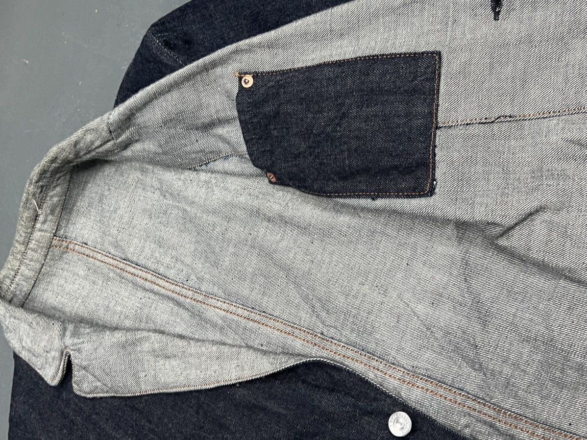 Other Japanese Denim Blazer C.S.F. | Tailored Jacket | Rare Size 38R - 10 Thumbnail