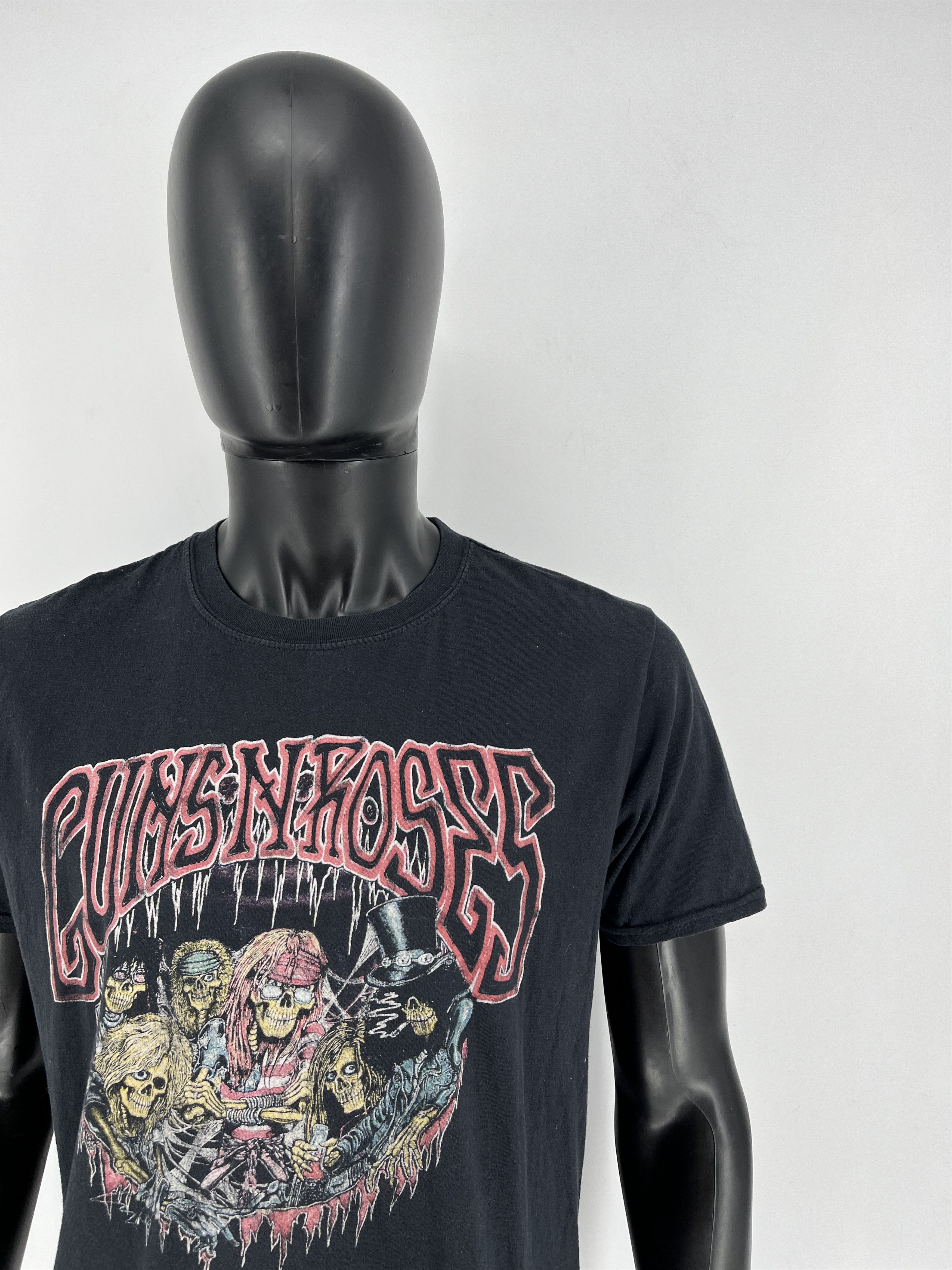 Band Tees × Vintage Vintage Guns N’ Roses 🌹 Big Logo Double Sided T-Shirt Size US XL / EU 56 / 4 - 7 Thumbnail