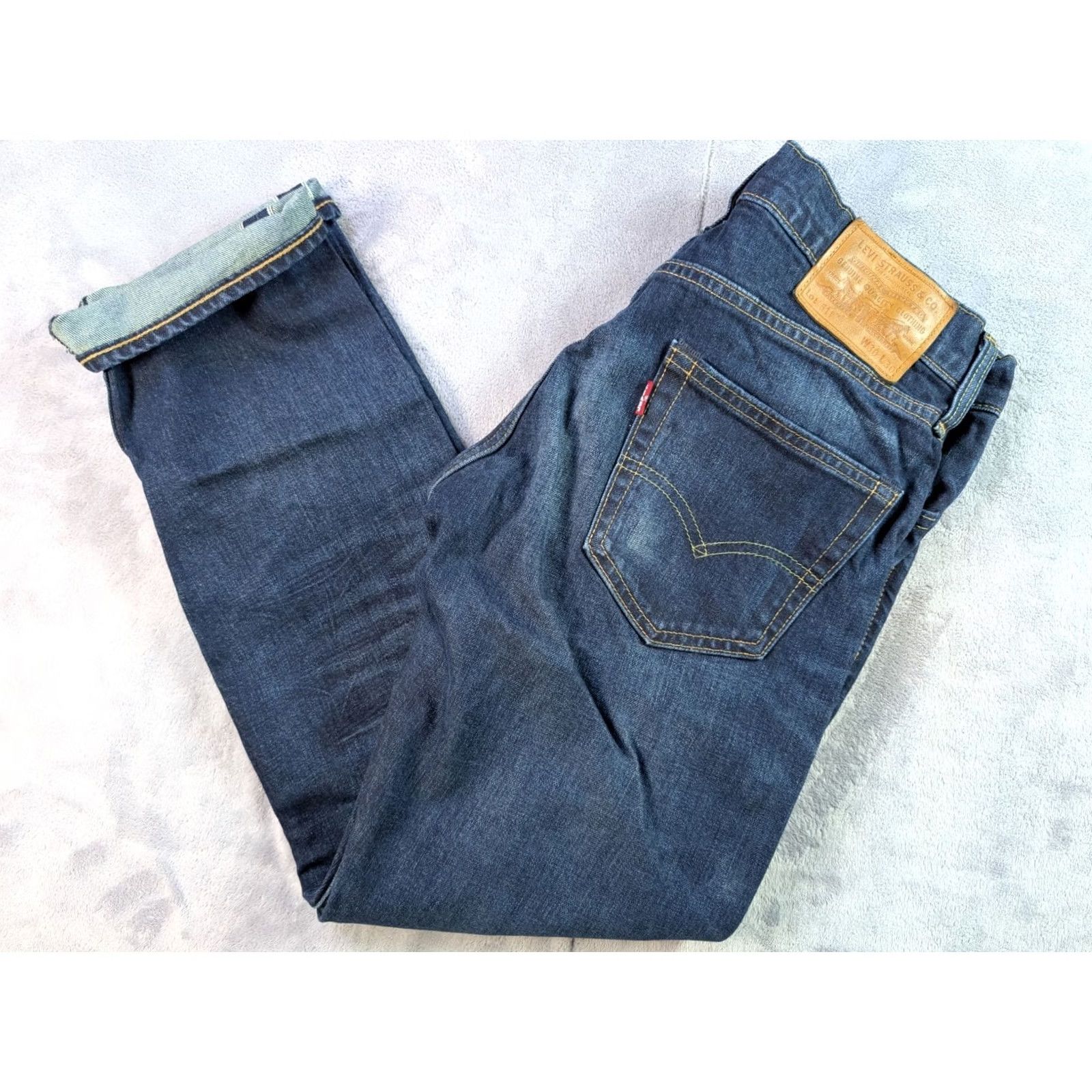 Levi's Levi’s 511 Slim Fit Jeans 30x30 Blue Denim Regular Men 5-Pocket City Logo Vintage: No Size US 30 / EU 46 - 2 Thumbnail