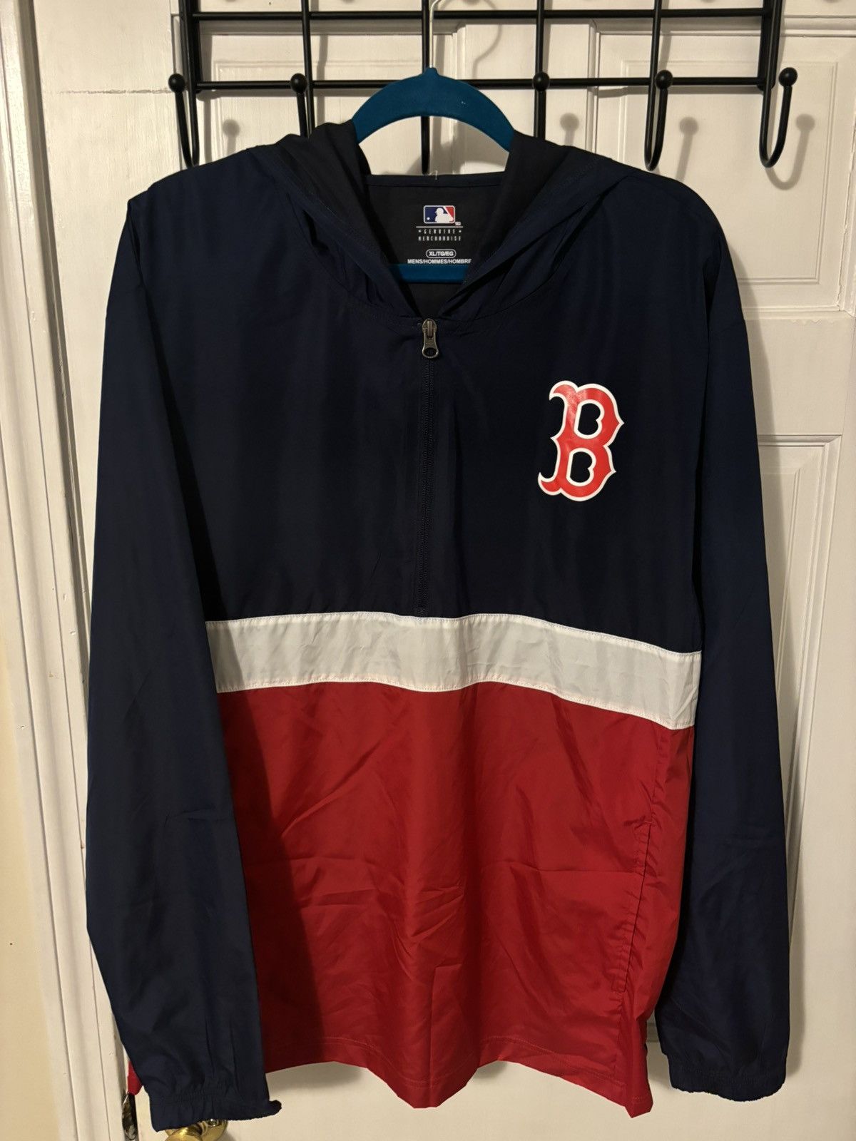 MLB Official Red Sox Quarterzip Size US XL / EU 56 / 4 - 1 Thumbnail