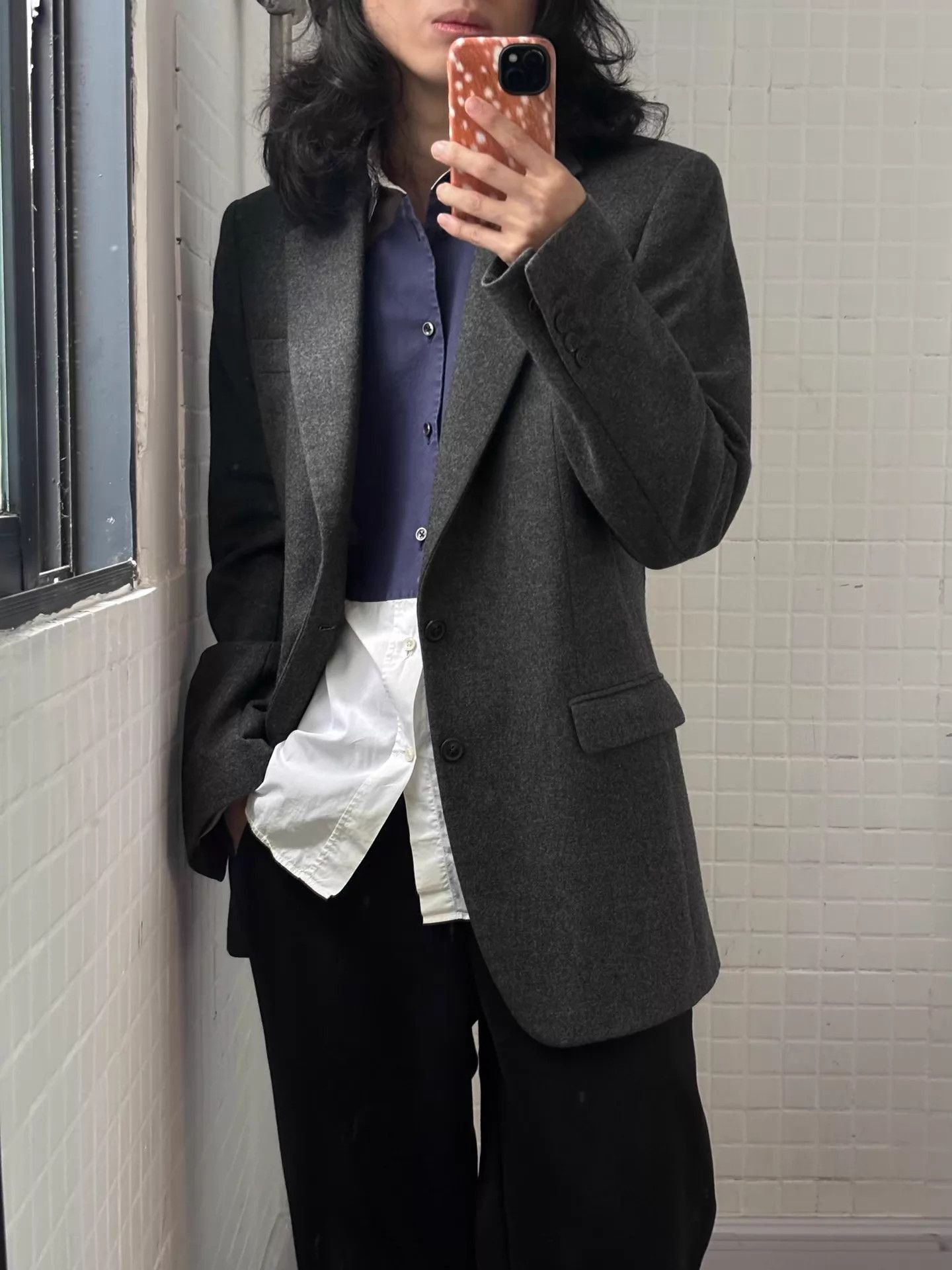 Maison Margiela Black Single-Breasted Tailored Blazer Size US M / EU 48-50 / 2 - 2 Thumbnail