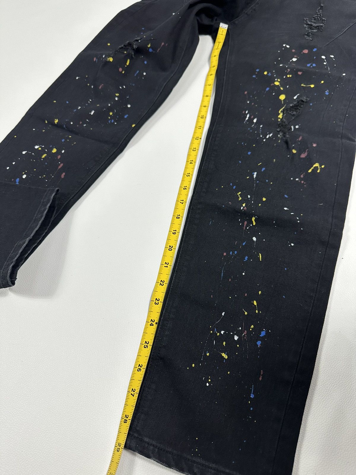 Number (N)ine Number Nine Distressed Painter Skinny Jeans Denim Pants Size US 32 / EU 48 - 15 Thumbnail