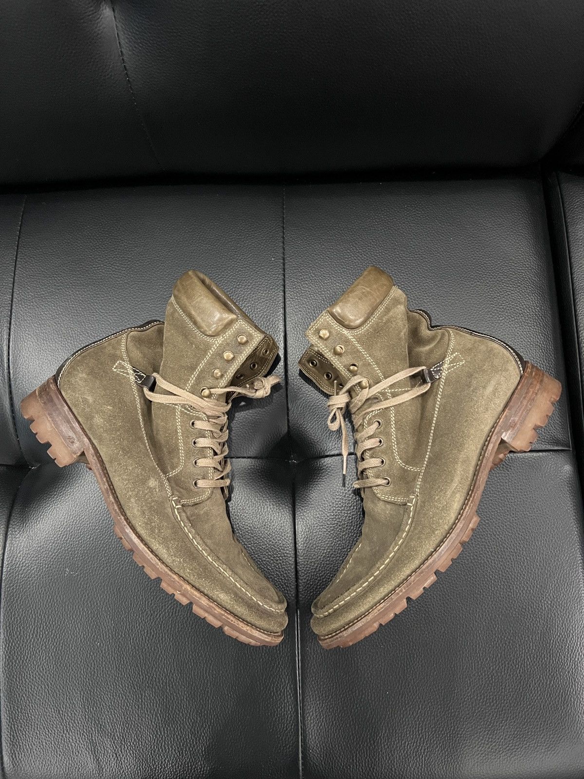Other n.d.c. made by hand AW09 Suede High-Top Boots Size US 9.5 / EU 42-43 - 10 Thumbnail