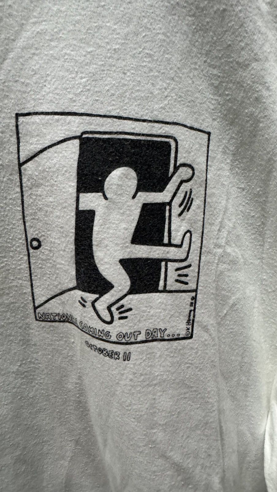 Keith Haring × Vintage Vintage LS Keith Haring 88 Size US XL / EU 56 / 4 - 8 Thumbnail