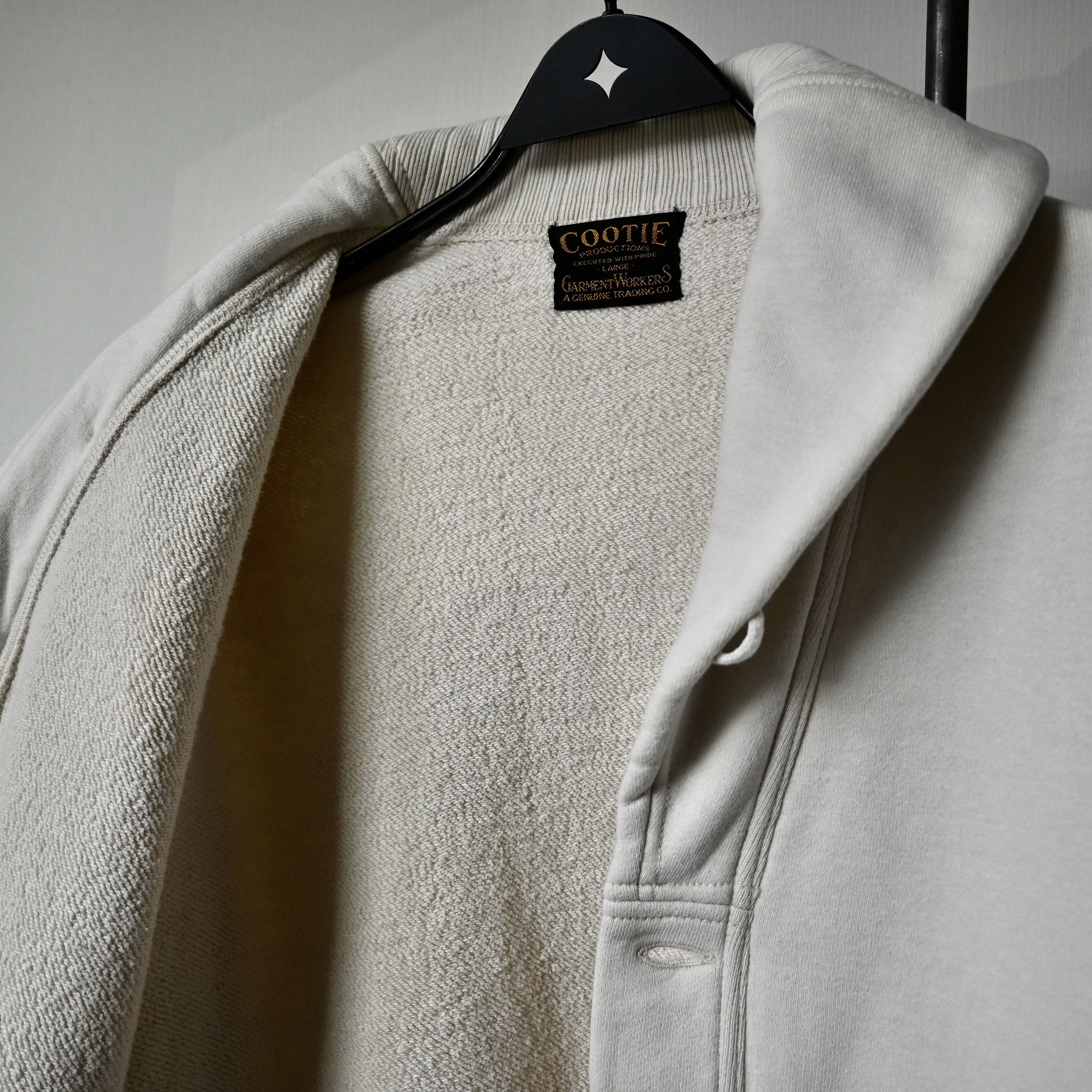 Japanese Brand COOTIE PRODUCTIONS shawl collar sweat cardigan made in Japan Size US L / EU 52-54 / 3 - 11 Thumbnail