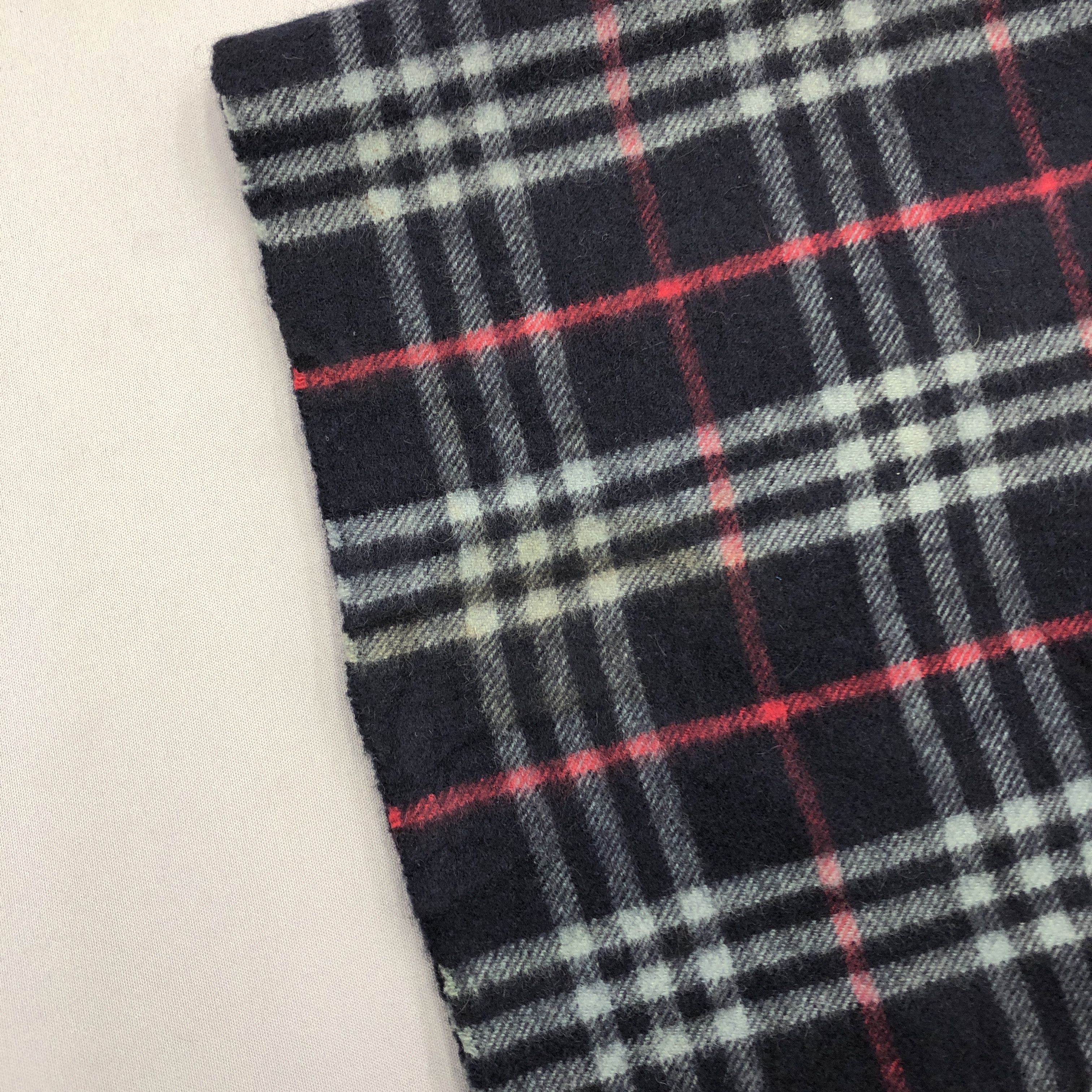 Burberry Vintage Burberry Scarf Muffler Wool Cashmere Scarves Size ONE SIZE - 4 Thumbnail
