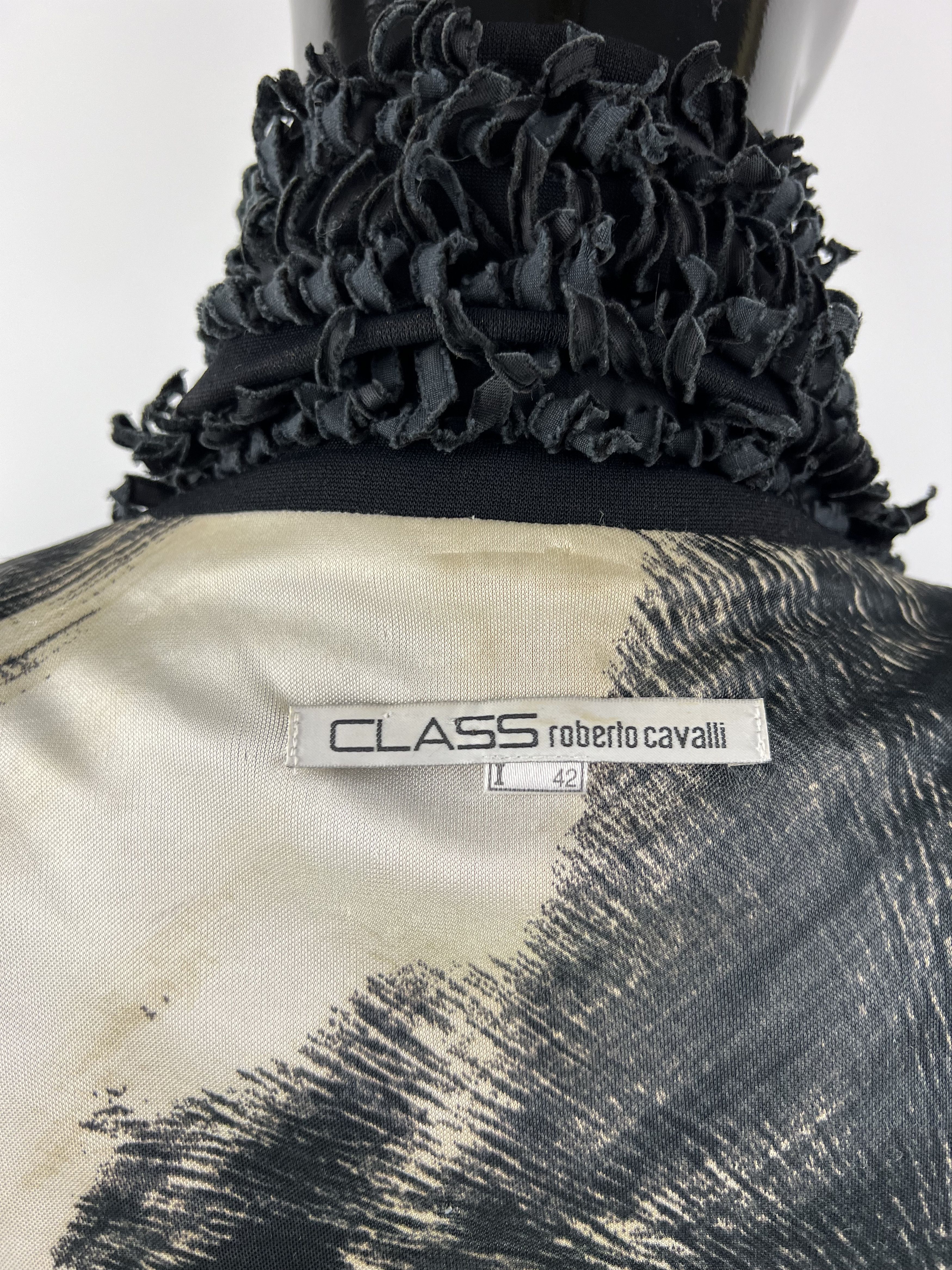 Other Roberto Cavalli Rare Vintage Women's Blazer Size IT42 US8 Size M / US 6-8 / IT 42-44 - 11 Thumbnail