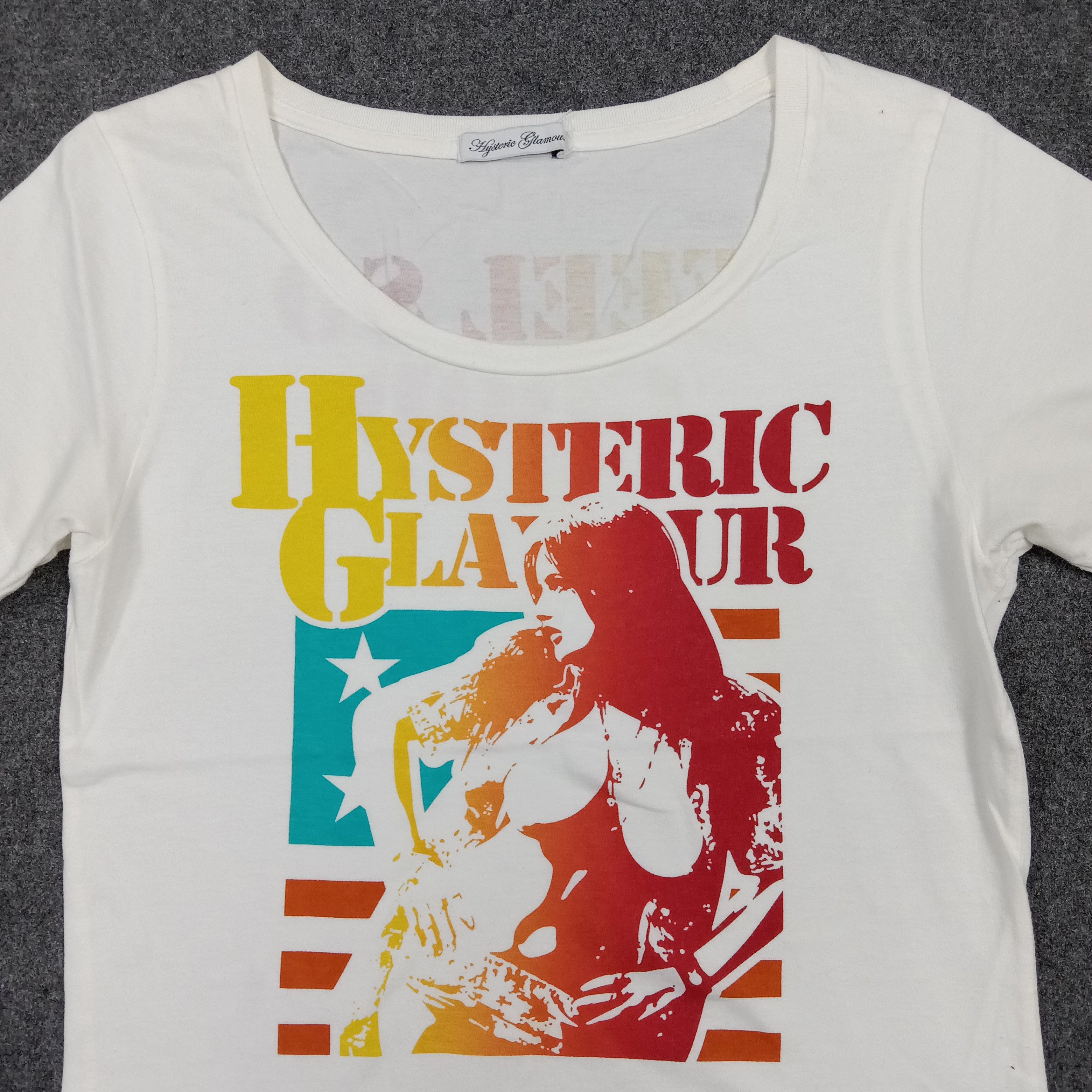 Hysteric Glamour Hysteric Glamour Japanese Streetwear Tshirt C285N68 Size XS / US 0-2 / IT 36-38 - 2 Thumbnail