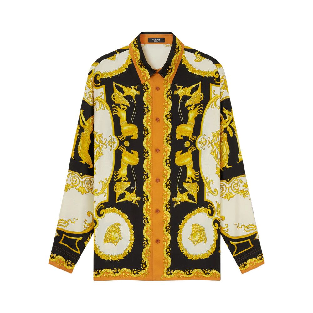 Versace Versace BLACK Shirts Size US XL / EU 56 / 4 - 1 Thumbnail