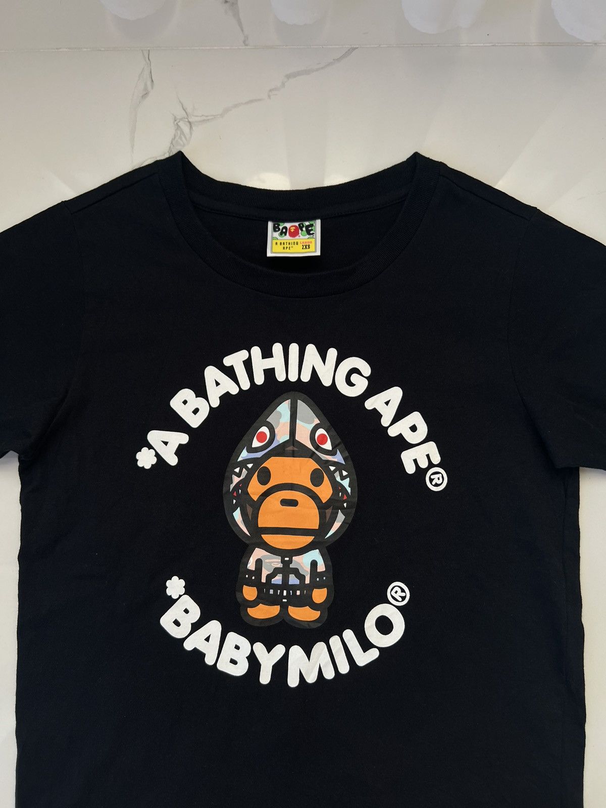 Bape BAPE BABY MILO SHARK TEE Size XXS / US 00 / IT 34 - 3 Thumbnail