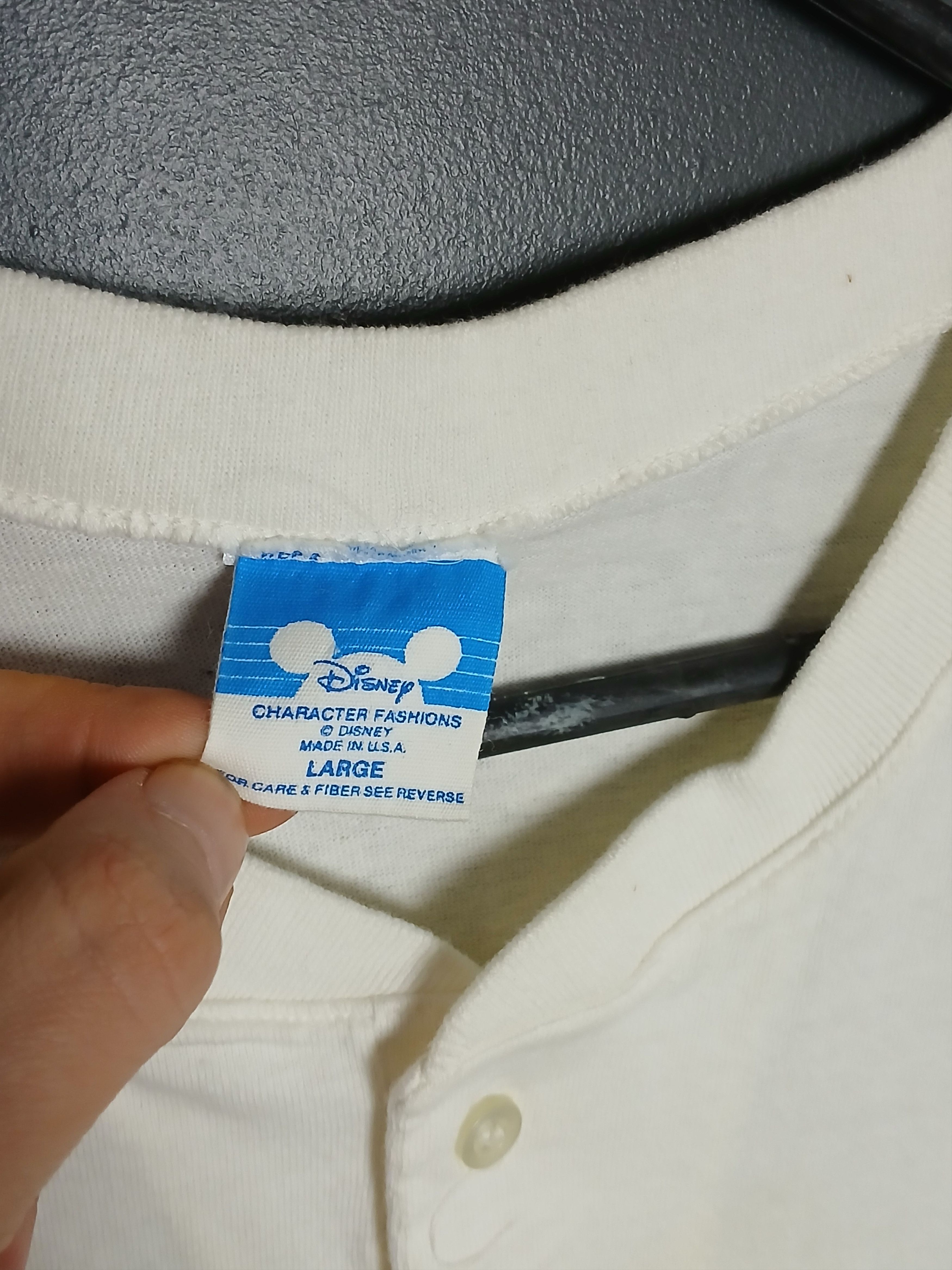 Disney × Vintage Vintage Disney Mickey Mouse Single Stitch T-Shirt Size US L / EU 52-54 / 3 - 13 Thumbnail