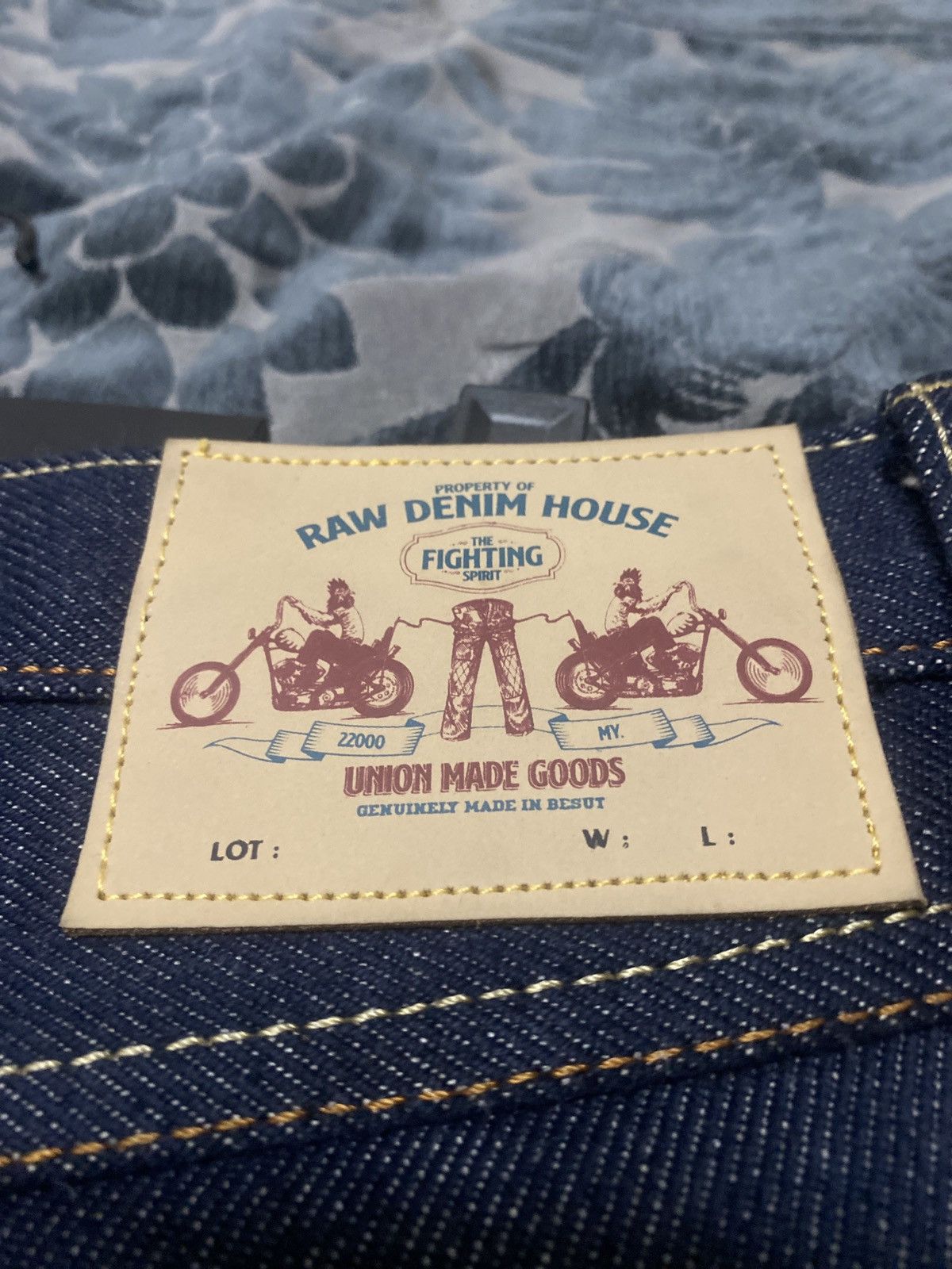 Designer RAW DENIM HOUSE 22 QZ Size US 38 / EU 54 - 9 Thumbnail