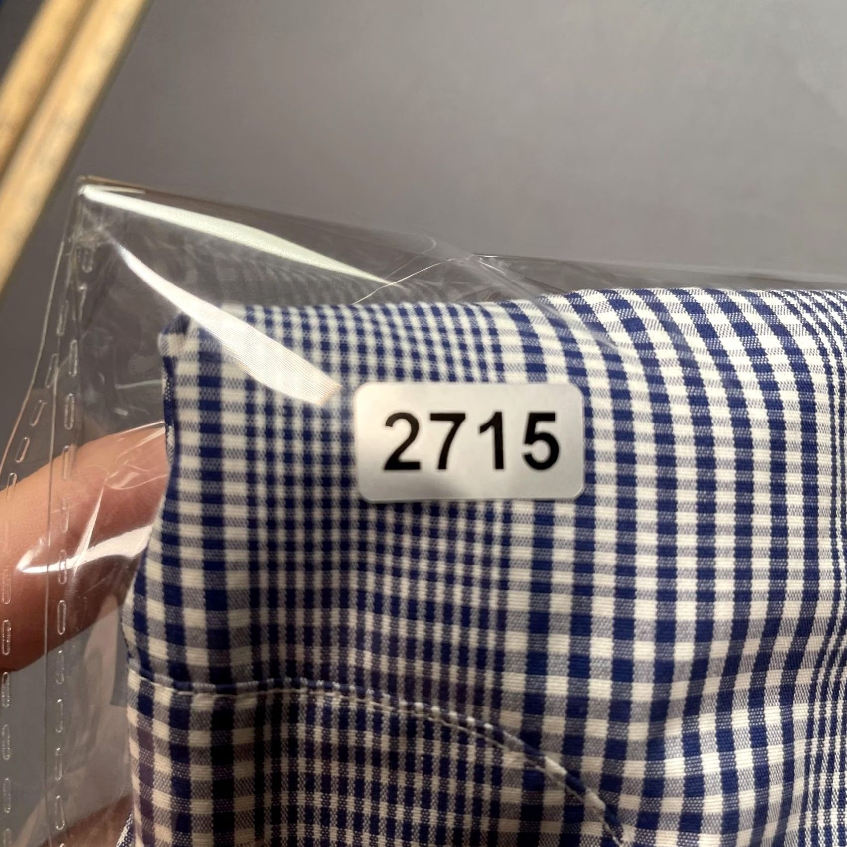 Brooks Brothers Brooks Brothers Shirt Mens Large 16.5 35 Blue Check Non Iron Long Sleeve Supima Milano Extra Slim Button-Up Shirt Size US L / EU 52-54 / 3 - 5 Thumbnail