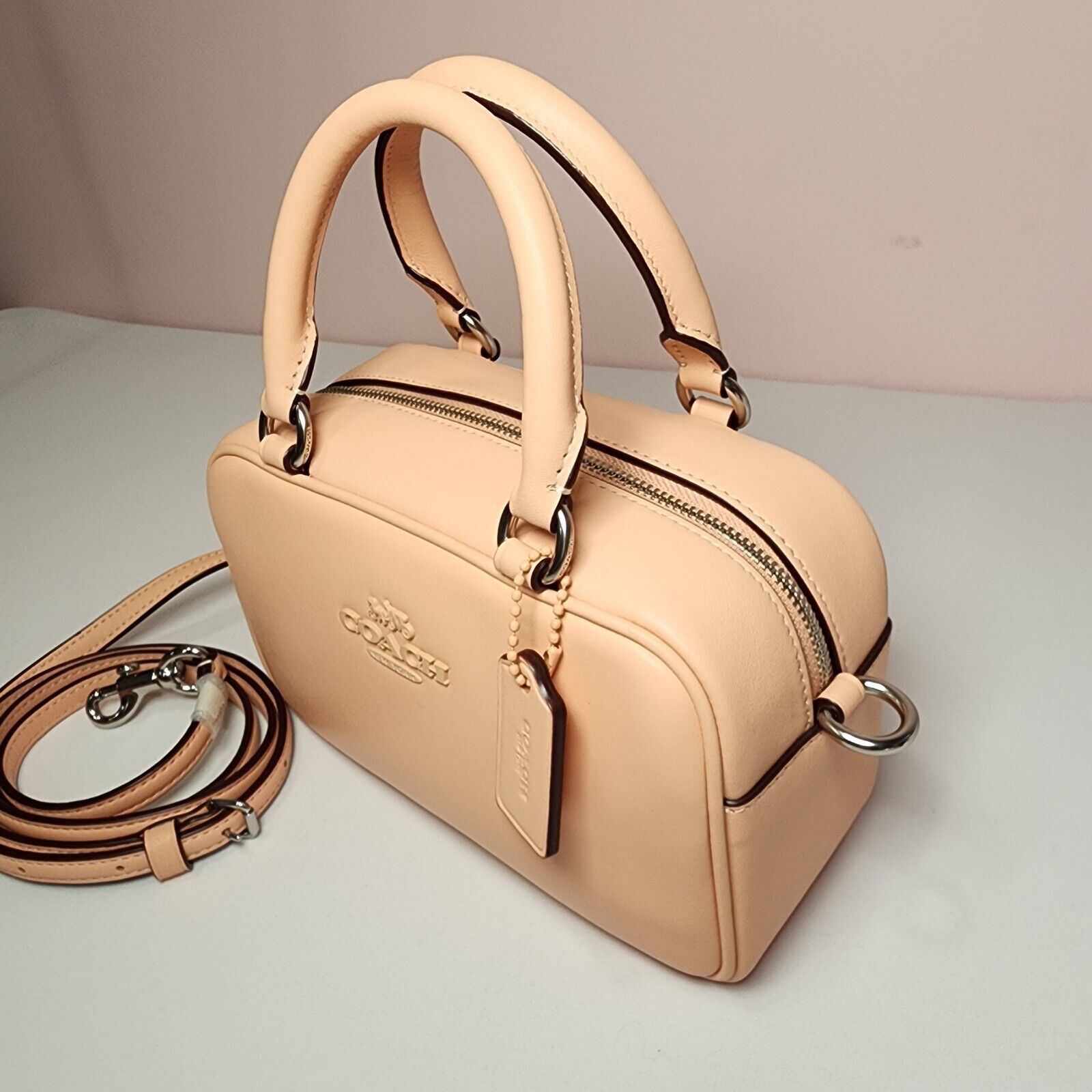 Coach NWT Coach CT776 Satchel Crossbody In Faded Blush Size ONE SIZE - 4 Thumbnail