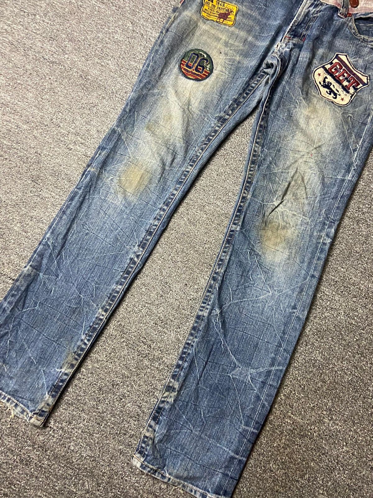 Japanese Brand Japanese Brand Patchwork Denim Jeans (151) Size US 32 / EU 48 - 11 Thumbnail