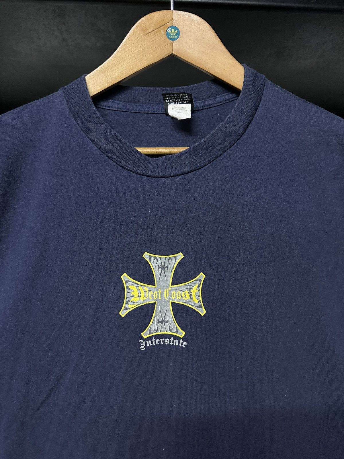 Vintage Vintage 90s West Coost Chopper Interstate Canter Tee Size US XL / EU 56 / 4 - 3 Thumbnail