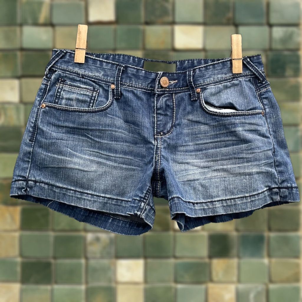 Vintage Maurices Jean Shorts Women's 9/10 Y2K Western Rodeo Classic Academia Preppy 90's Shirt Mens? Size 30" / US 8 / IT 44 - 1 Thumbnail