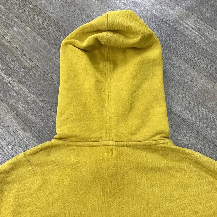 AMI AMI Small Heart De Coeur Yellow Hoodie Size US S / EU 44-46 / 1 - 9 Thumbnail