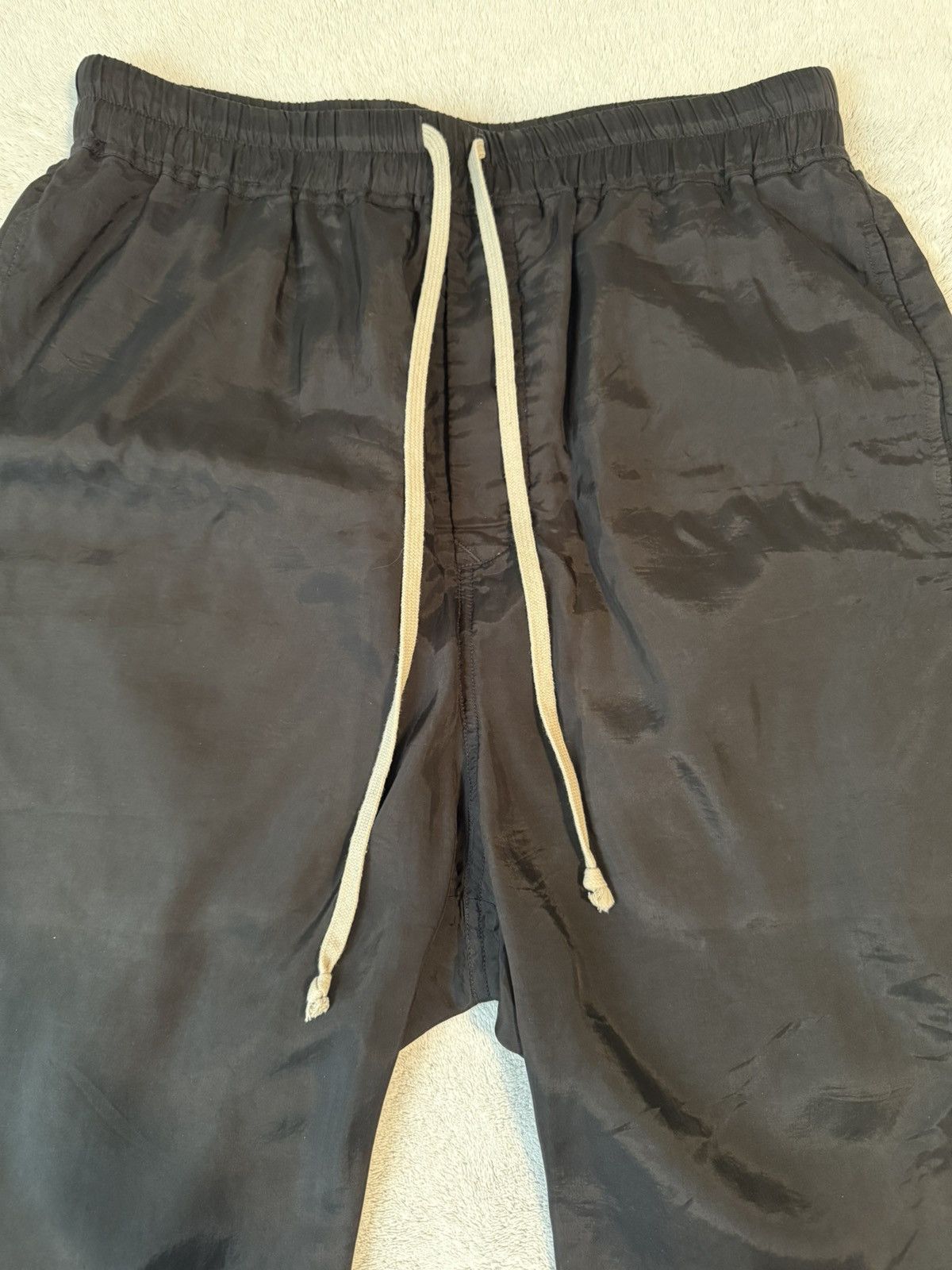 Rick Owens Rick Owens Astaires Drawstring cropped pants Size US 29 - 2 Thumbnail
