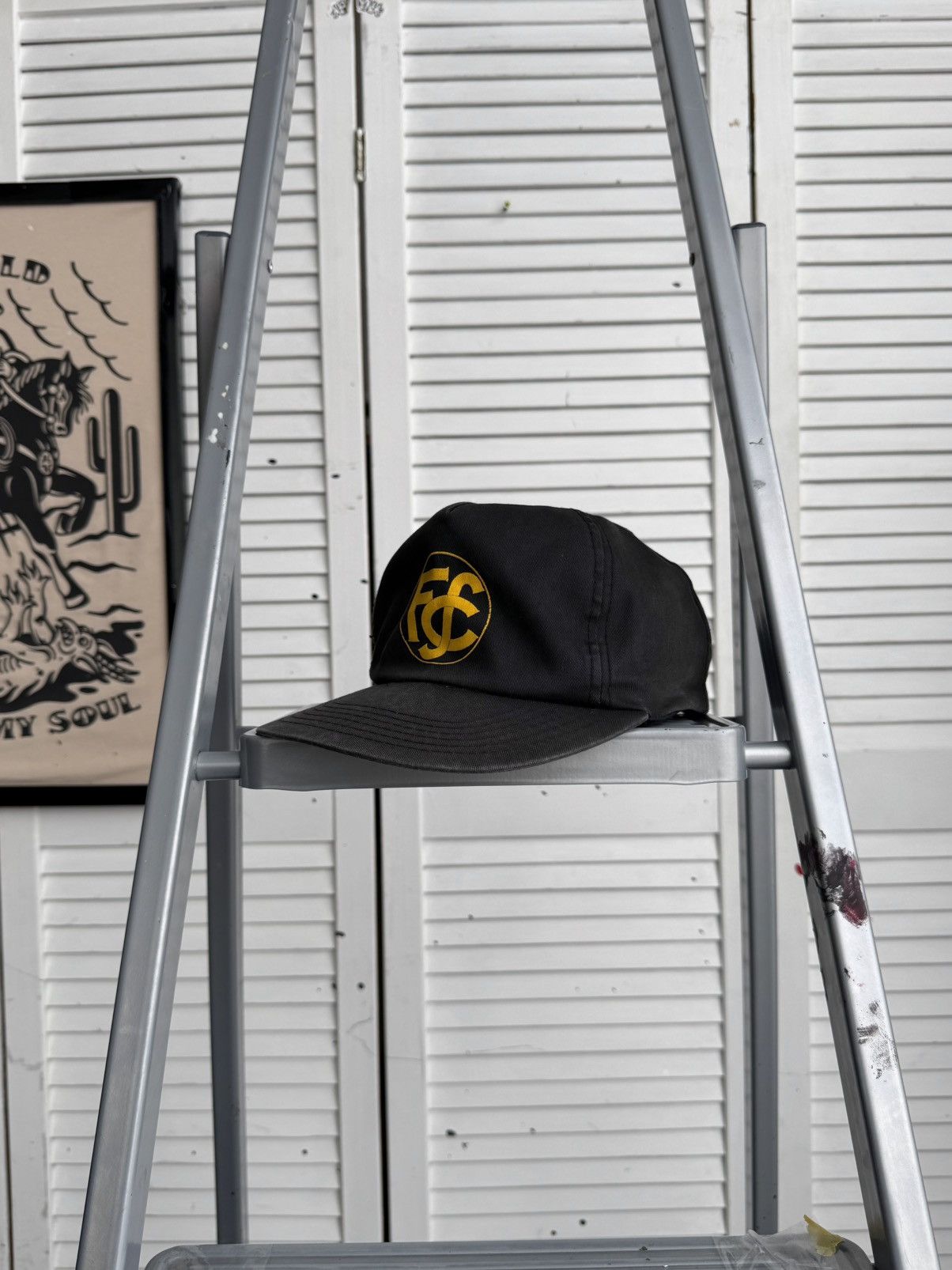Vintage Vintage FC Schaffhausen Snapback Black Yellow Cap Size ONE SIZE - 3 Thumbnail