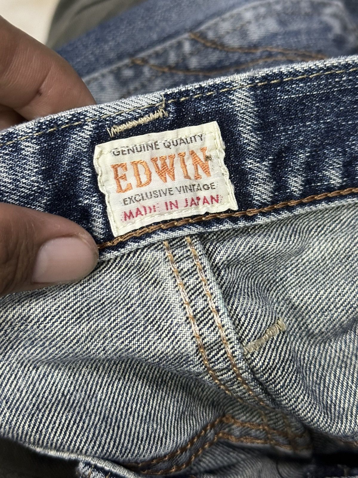 Kapital Vintage Edwin Distress Denim. Size US 32 / EU 48 - 9 Thumbnail