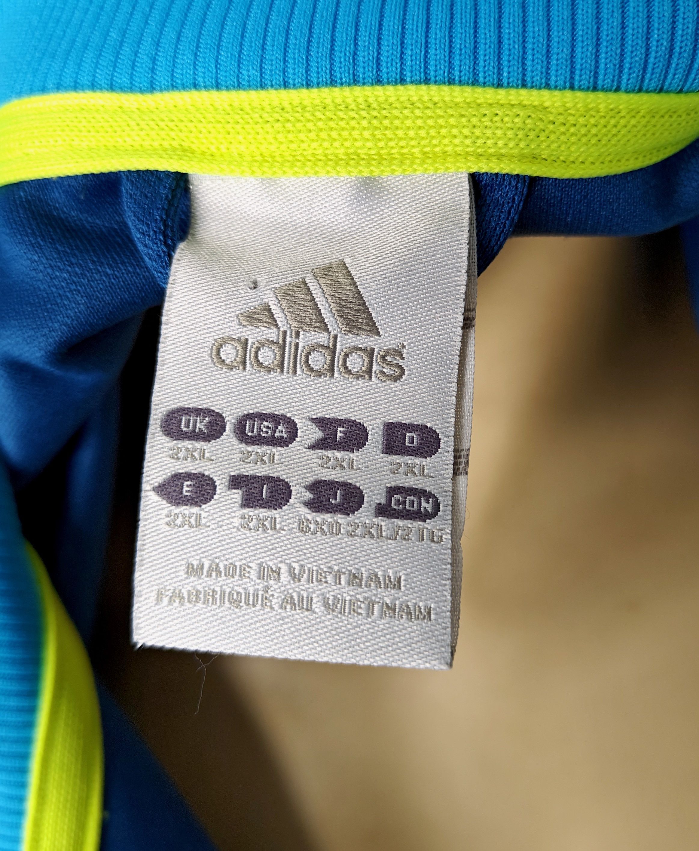 Adidas 2012 Adidas Real Madrid soccer football track jacket Size US XXL / EU 58 / 5 - 6 Thumbnail
