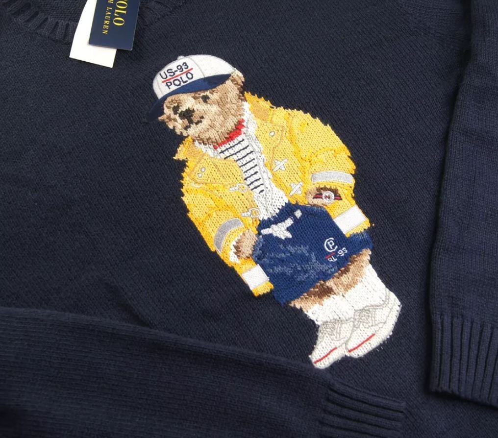 Polo Ralph Lauren Polo Ralph Lauren Bear Sweater Size Large Size US L / EU 52-54 / 3 - 2 Thumbnail