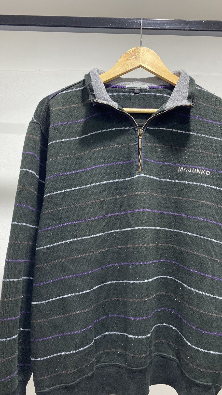 Junko Shimada × Mr. Junko × Vintage Vintage Mr Junko Knitwear Halfzip Size US M / EU 48-50 / 2 - 6 Thumbnail