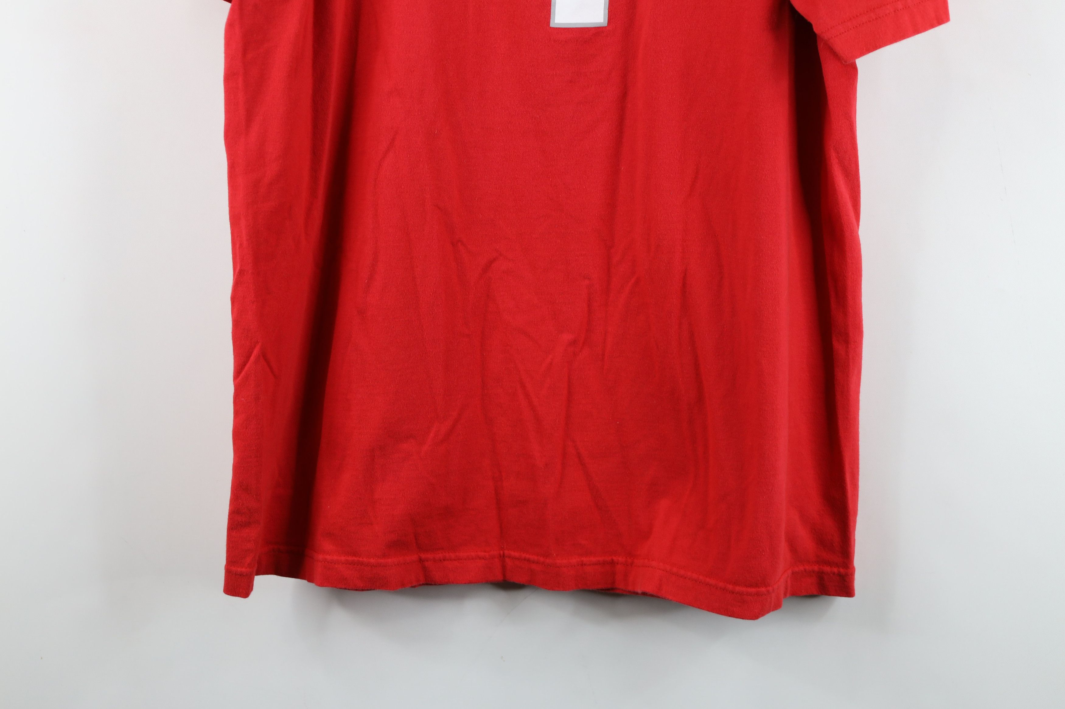 Nike Nike Ohio State University Football Jersey T-Shirt Red #4 Size US L / EU 52-54 / 3 - 15 Thumbnail