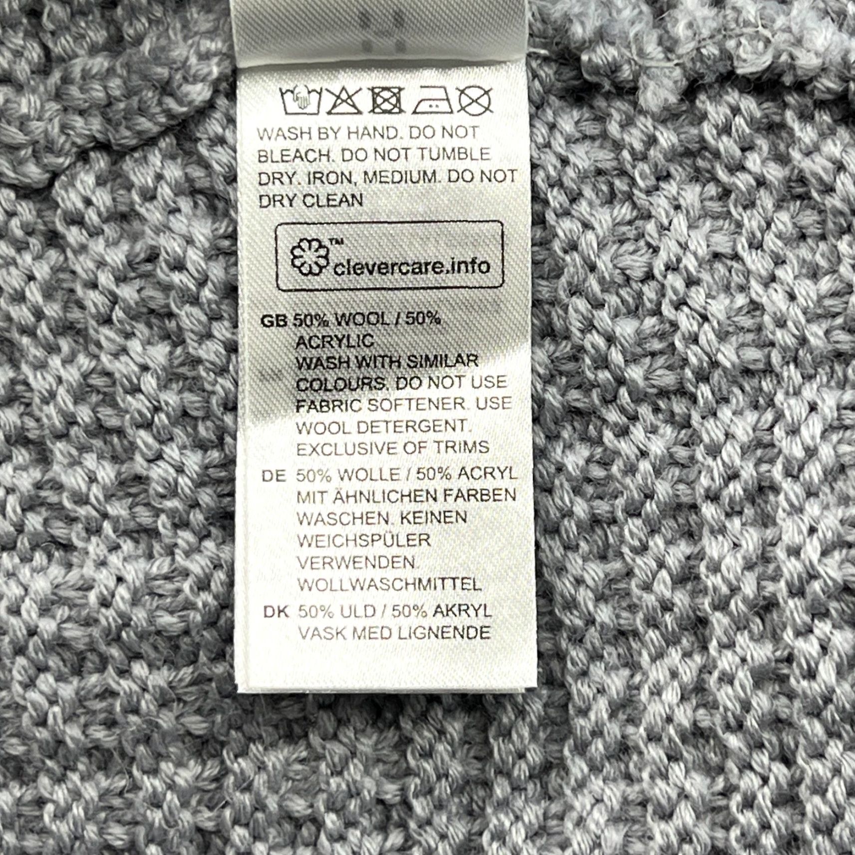 Vintage Haglofs Beanie One Size OSFA Cuffed Wool Blend knitted Gray Unisex Adults Stretch Quick Dry Hats Size ONE SIZE - 6 Thumbnail
