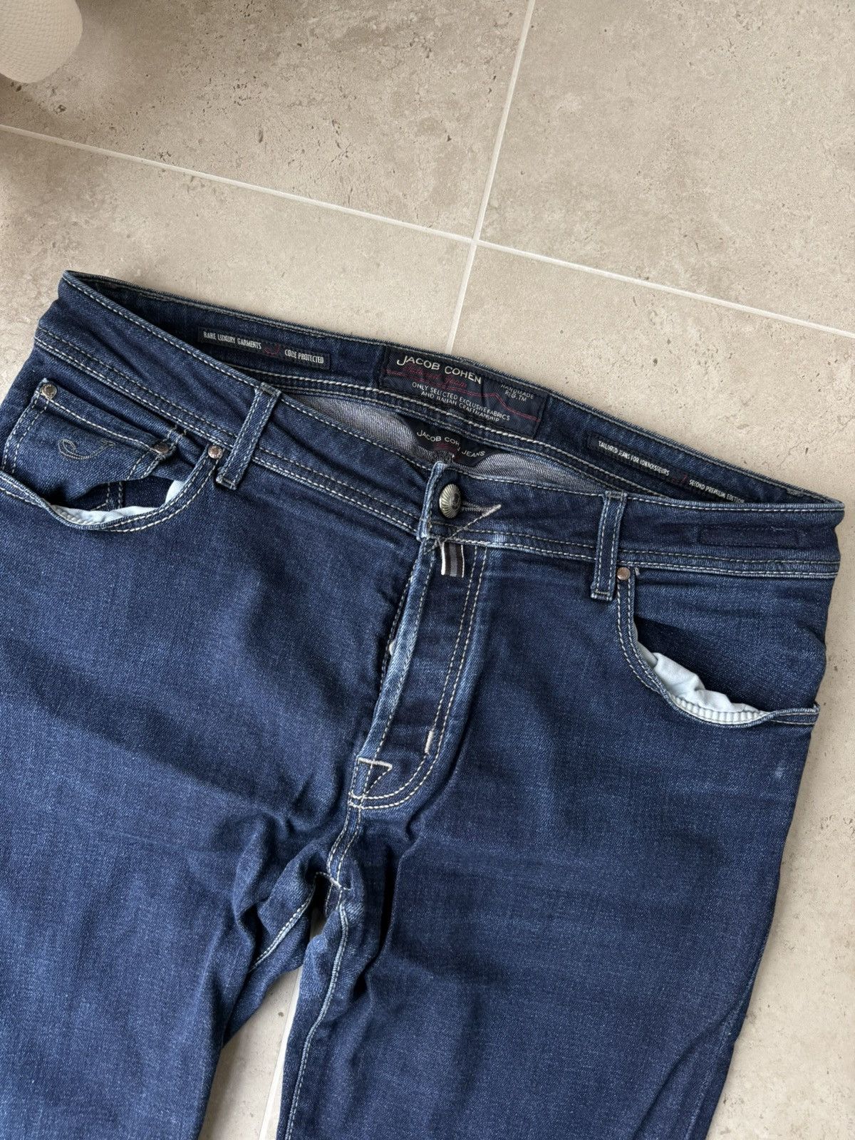 Jacob Cohen Jacob Cohen J688 Comf Luxury Stretch Denim Jeans Size US 36 / EU 52 - 7 Thumbnail