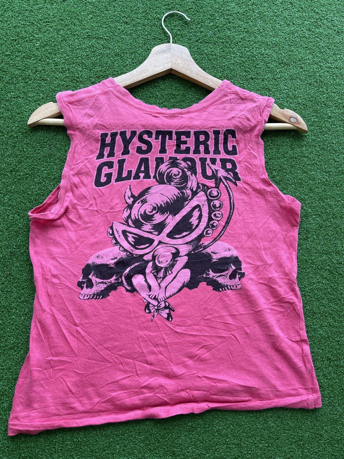 Hysteric Glamour × Japanese Brand VINTAGE HYSTERIC GLAMOUR MINI SIZE 140 TEE VERY RARE Size US XXS / EU 40 - 1 Thumbnail