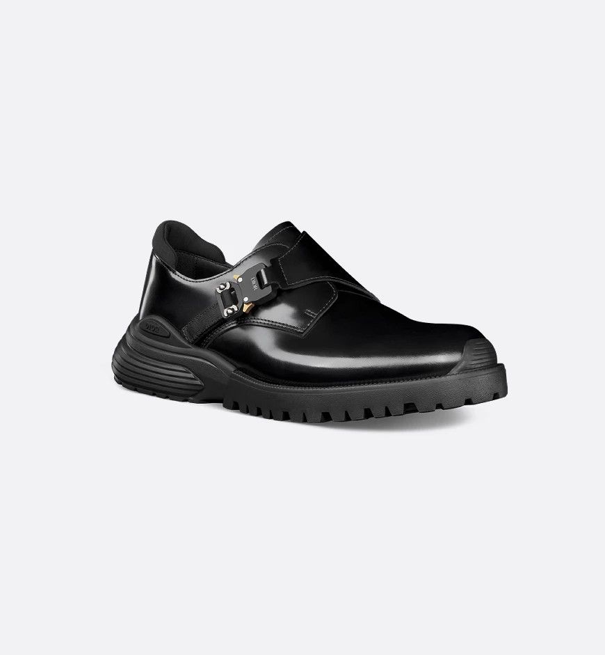 Dior o1mle0326 Combat Monk Derby Shoes in Black Size US 13 / EU 46 - 2 Thumbnail