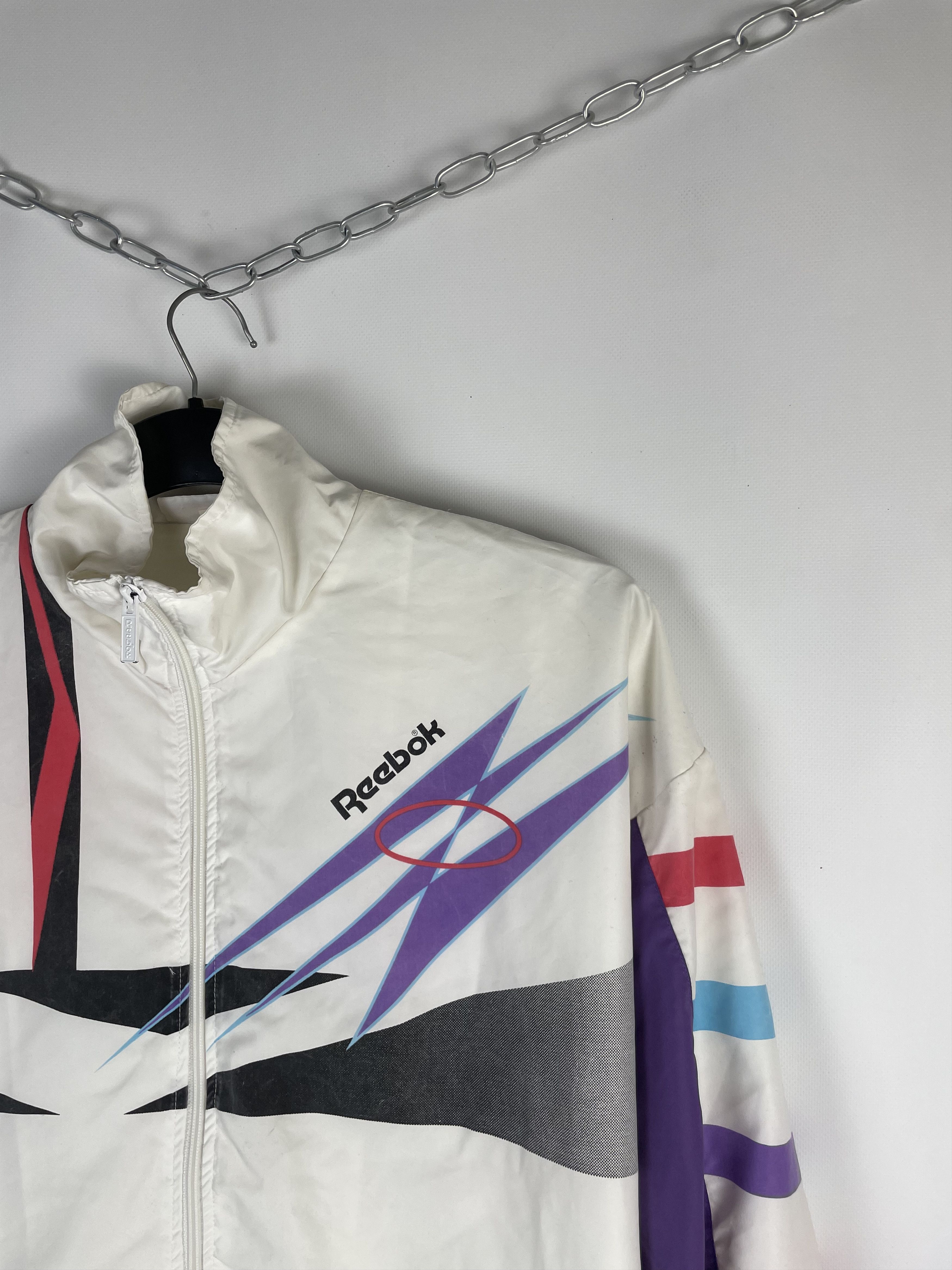 Reebok Man Light Jacket Reebok Vintage 90s Size US M / EU 48-50 / 2 - 4 Thumbnail