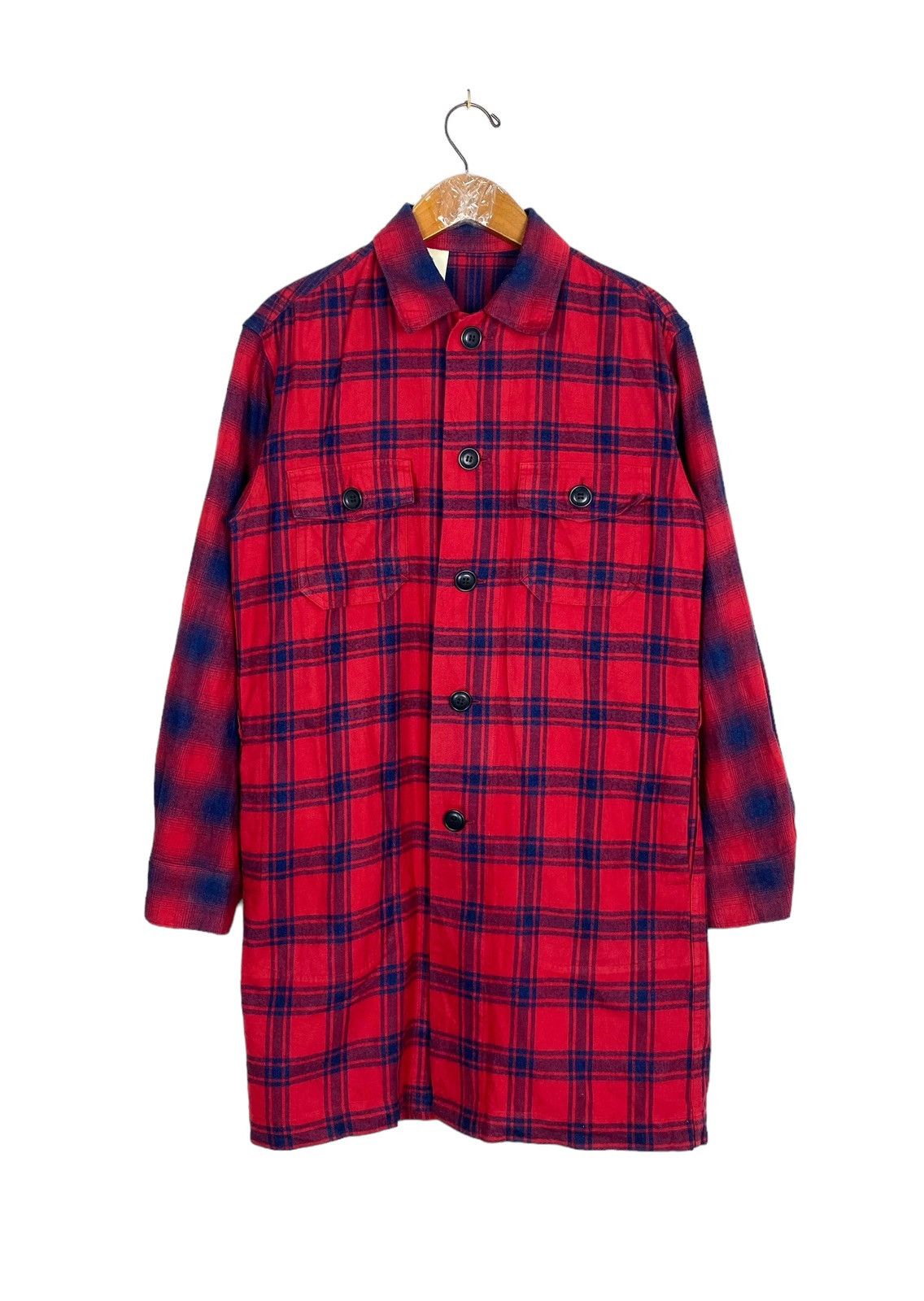 N.Hoolywood Rare‼️ N. Hollywood Flannel Shirt Made in Japan Size M / US 6-8 / IT 42-44 - 1 Thumbnail