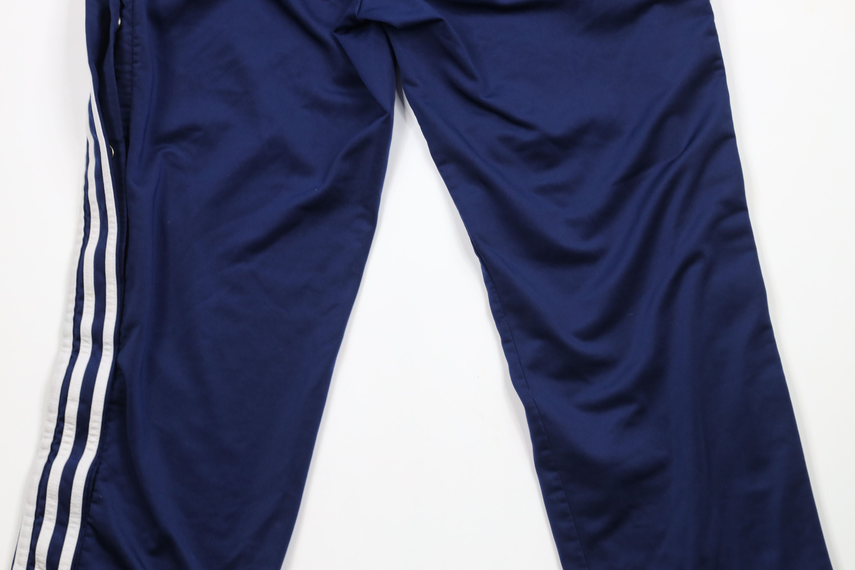 Adidas × Vintage Vintage 90s Adidas Spell Out Striped Tearaway Sweatpants Size US 32 / EU 48 - 14 Thumbnail