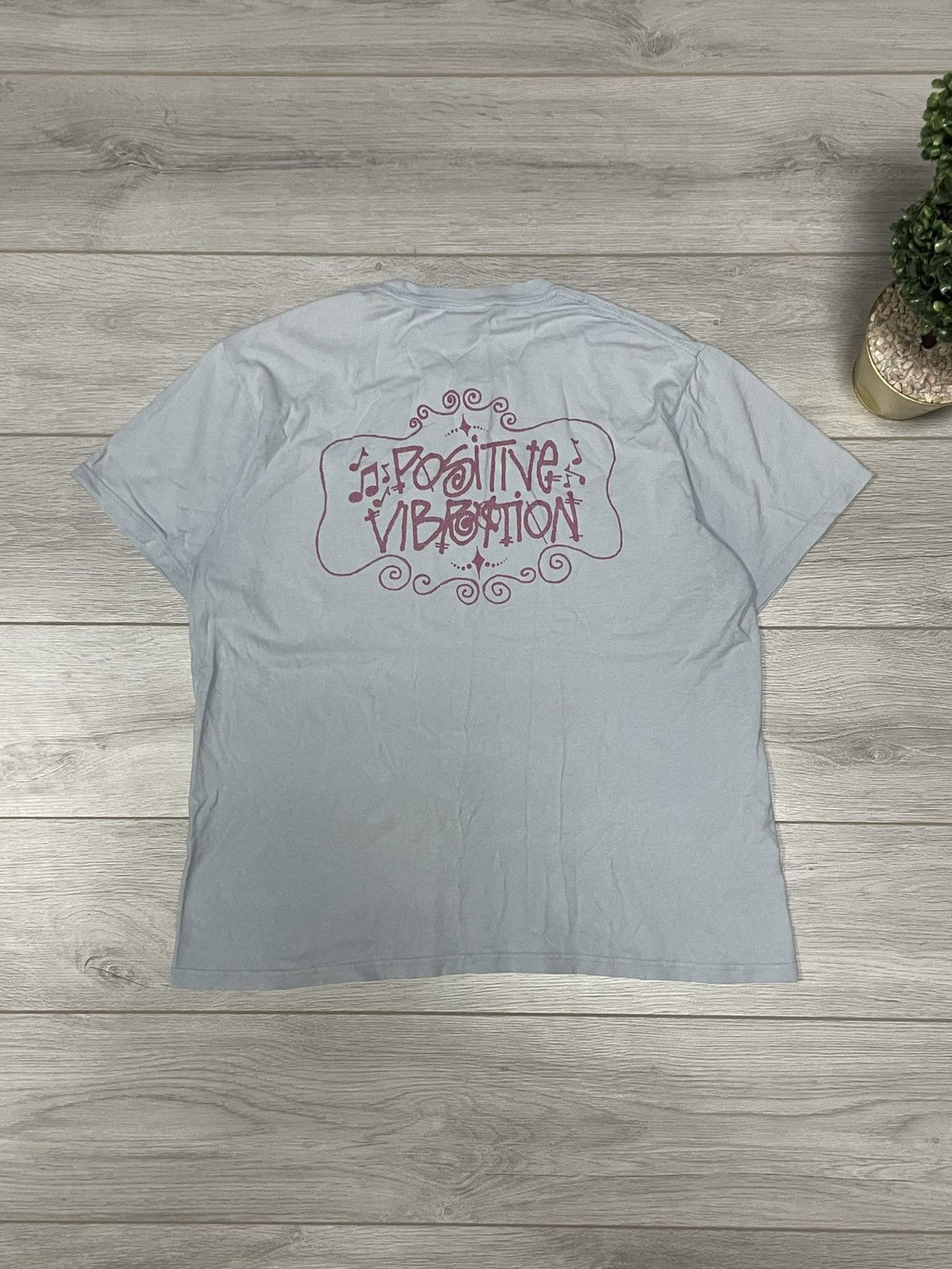Stussy Stussy big logo Positive Vibration T-shirt Size US L / EU 52-54 / 3 - 2 Thumbnail