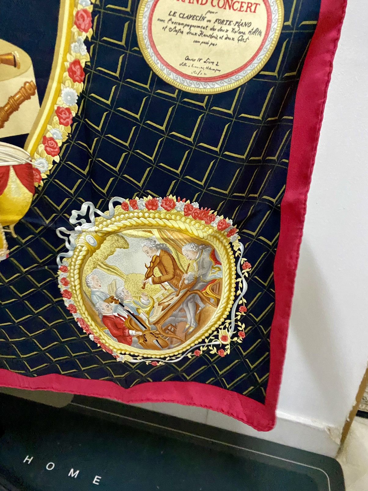 Hermes Rare Hermes Carre 90 "Wolfgang Amadeus Mozart" Silk Scarf Size ONE SIZE - 12 Thumbnail