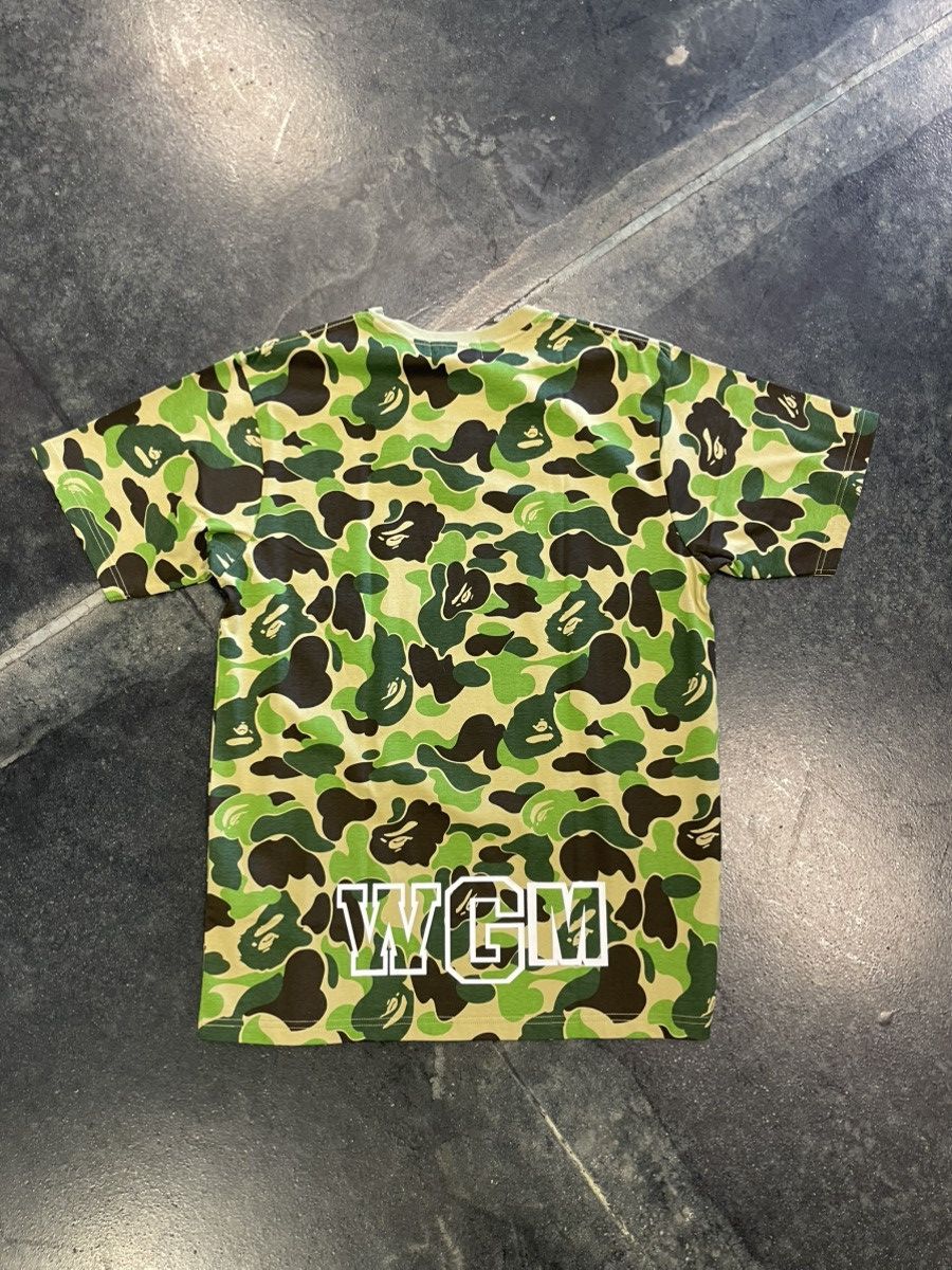 Bape Bape Green Camo Shark Tee Size US L / EU 52-54 / 3 - 2 Thumbnail