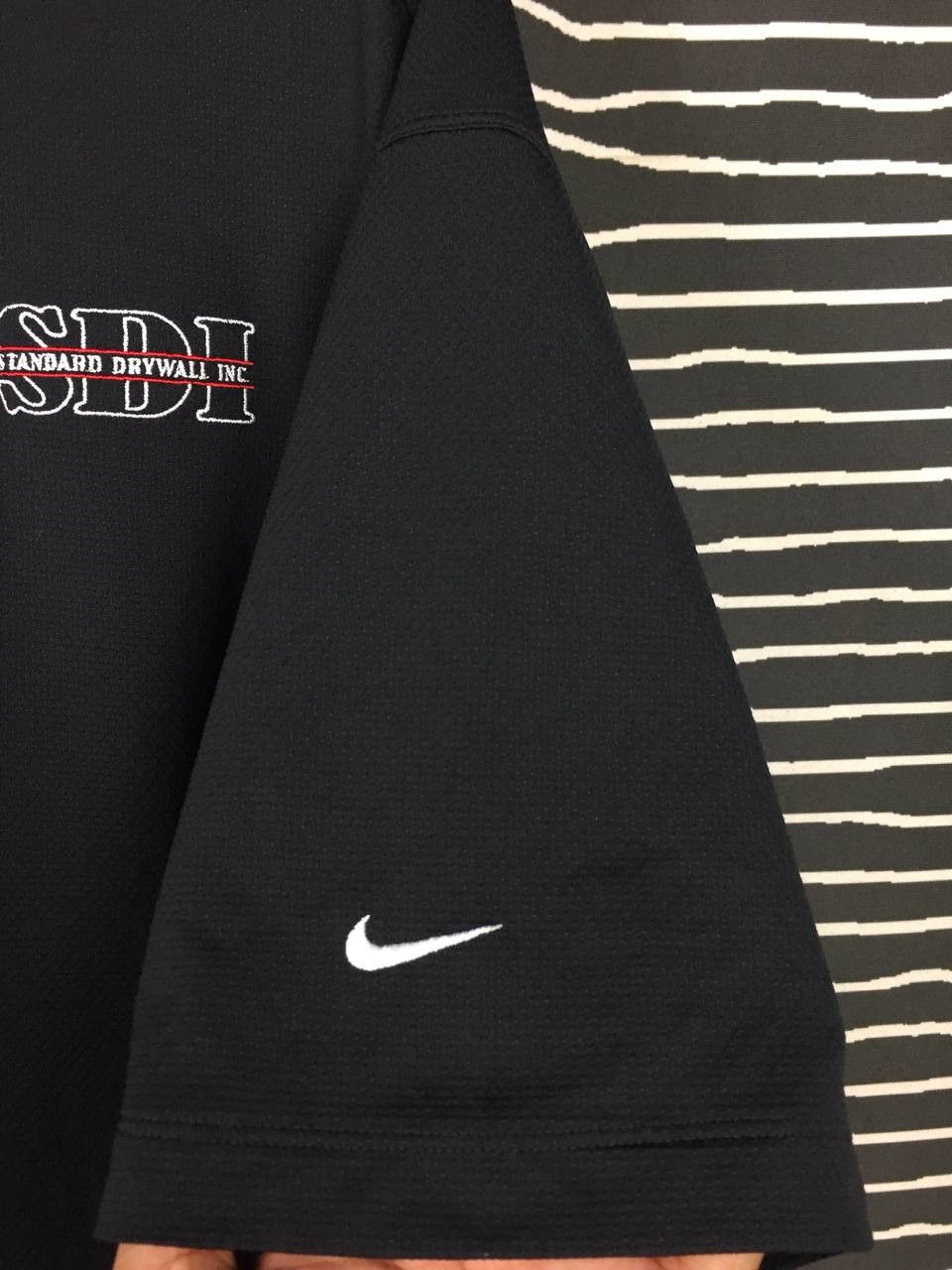 Nike × Vintage Vtg Nike Golf Tour Performance Standard Drywall Inc Polo Tee Size US XXL / EU 58 / 5 - 5 Thumbnail