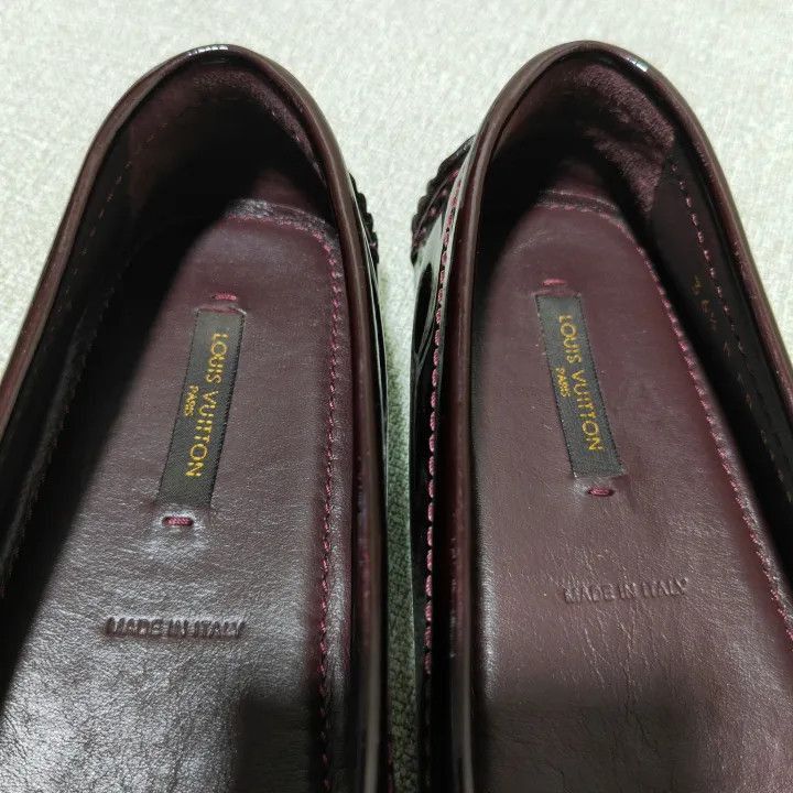 Other Louis Vuitton Brown Slip-On Leather Shoes -2508 Size US 6.5 / EU 39-40 - 9 Thumbnail