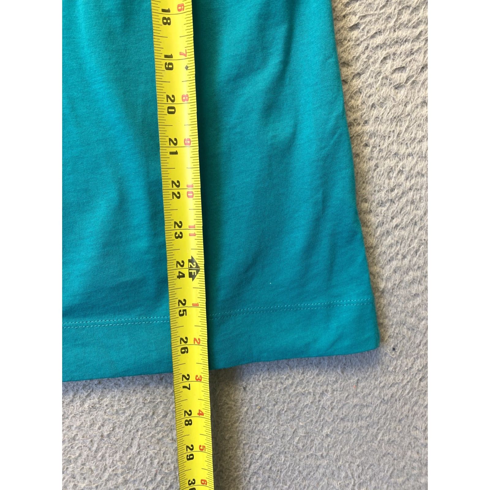 Ralph Lauren Ralph Lauren Women's Shirt Aqua LP 3/4 Sleeve V-Neck Pullover Solid Casual Size L / US 10 / IT 46 - 7 Thumbnail